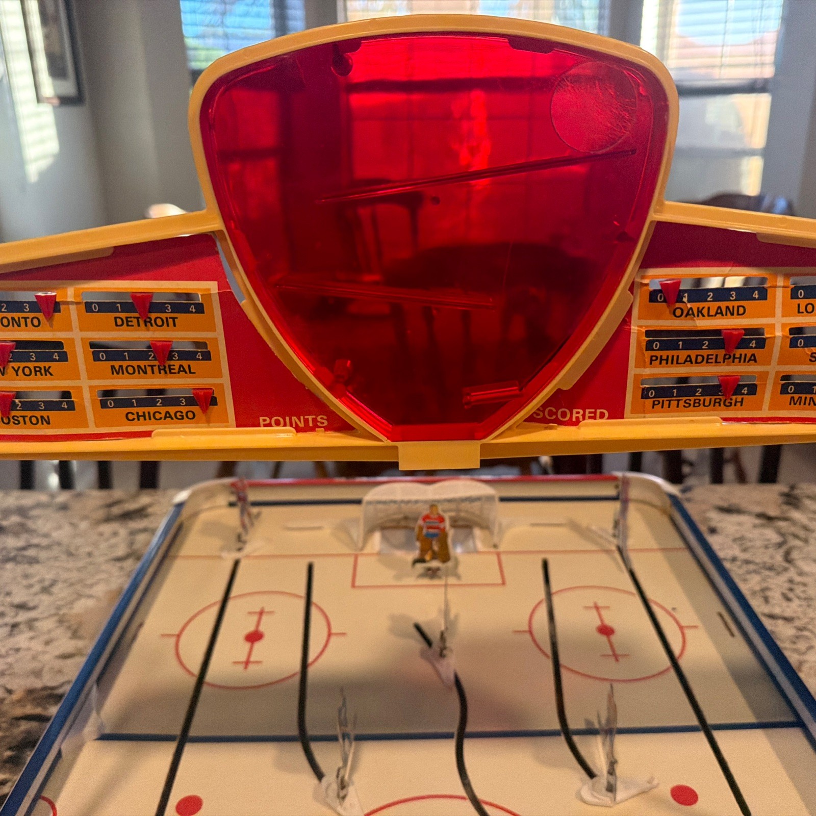 VTG 1960’s Munro National Table Hockey game Model 996, Excellent 100% Complete