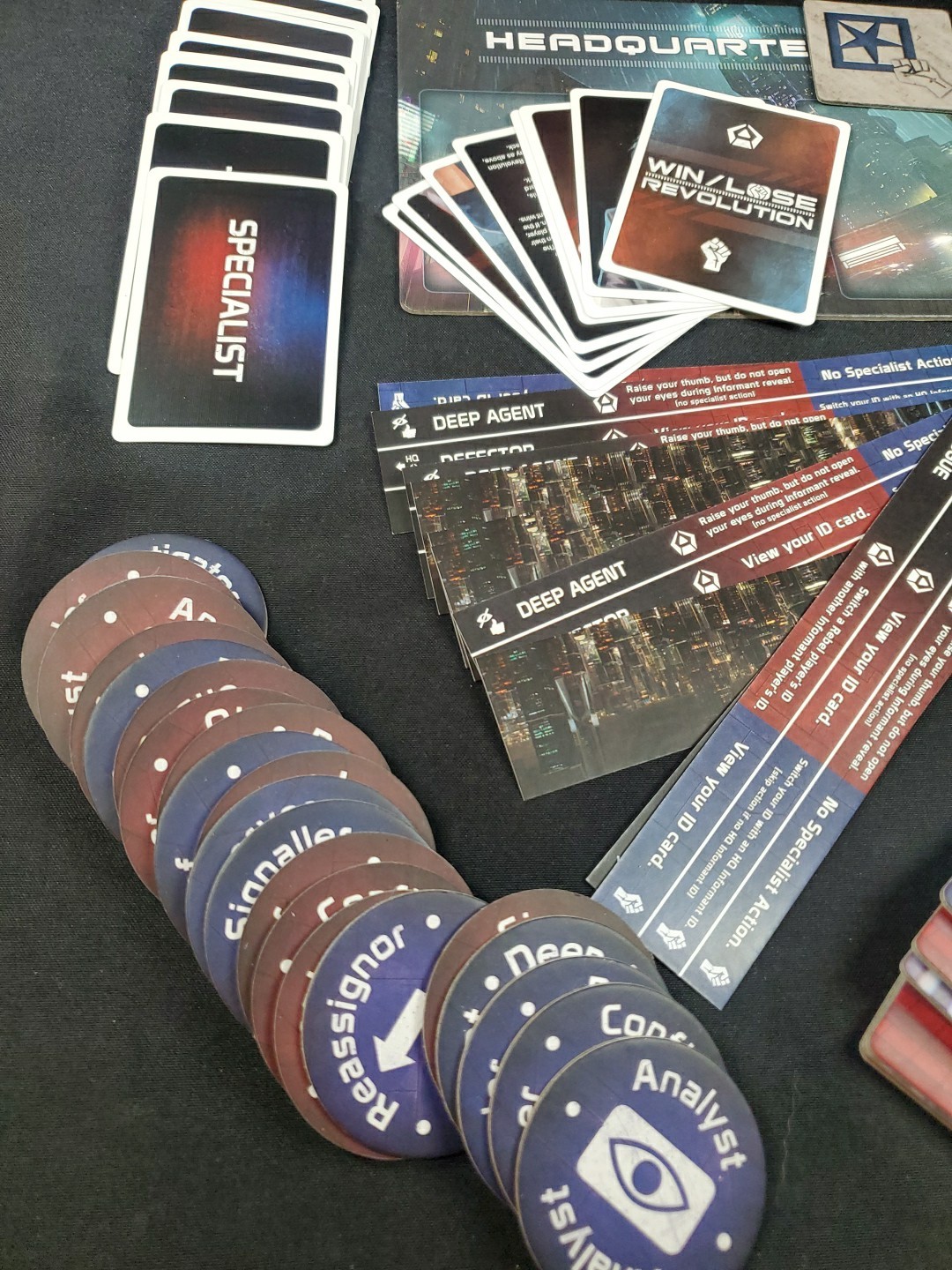 One Night Revolution – Indie Boards & Cards 2015 Kickstarter Edition w/ Promos