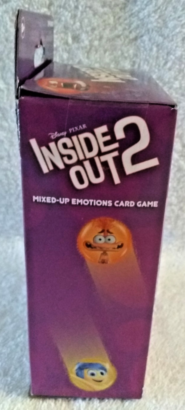Disney Pixar Inside Out 2 Mixed-Up Emotions Card Game W/ Collectible Figure NEW
