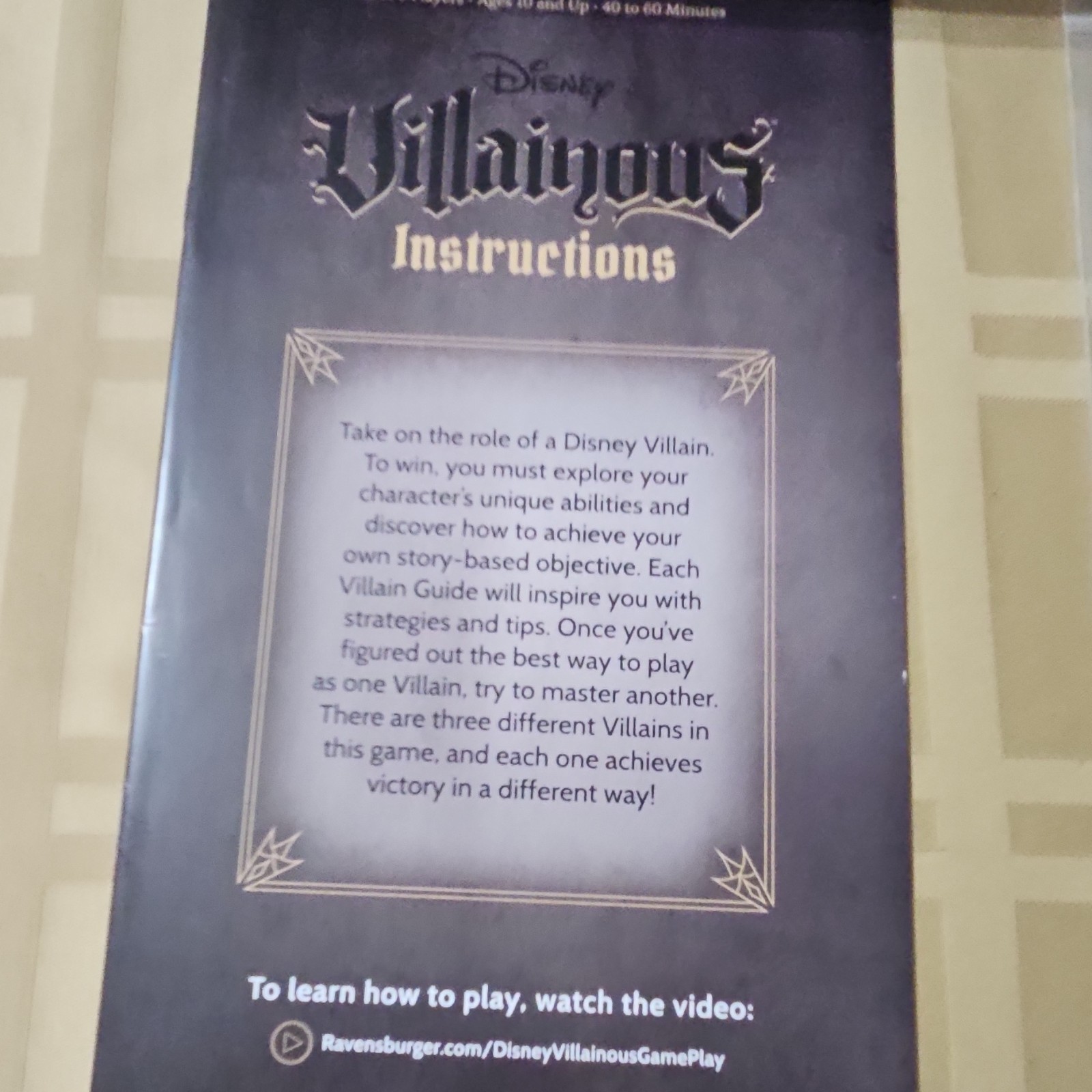 Ravensburger Disney Villainous: Wicked to the Core Board Game