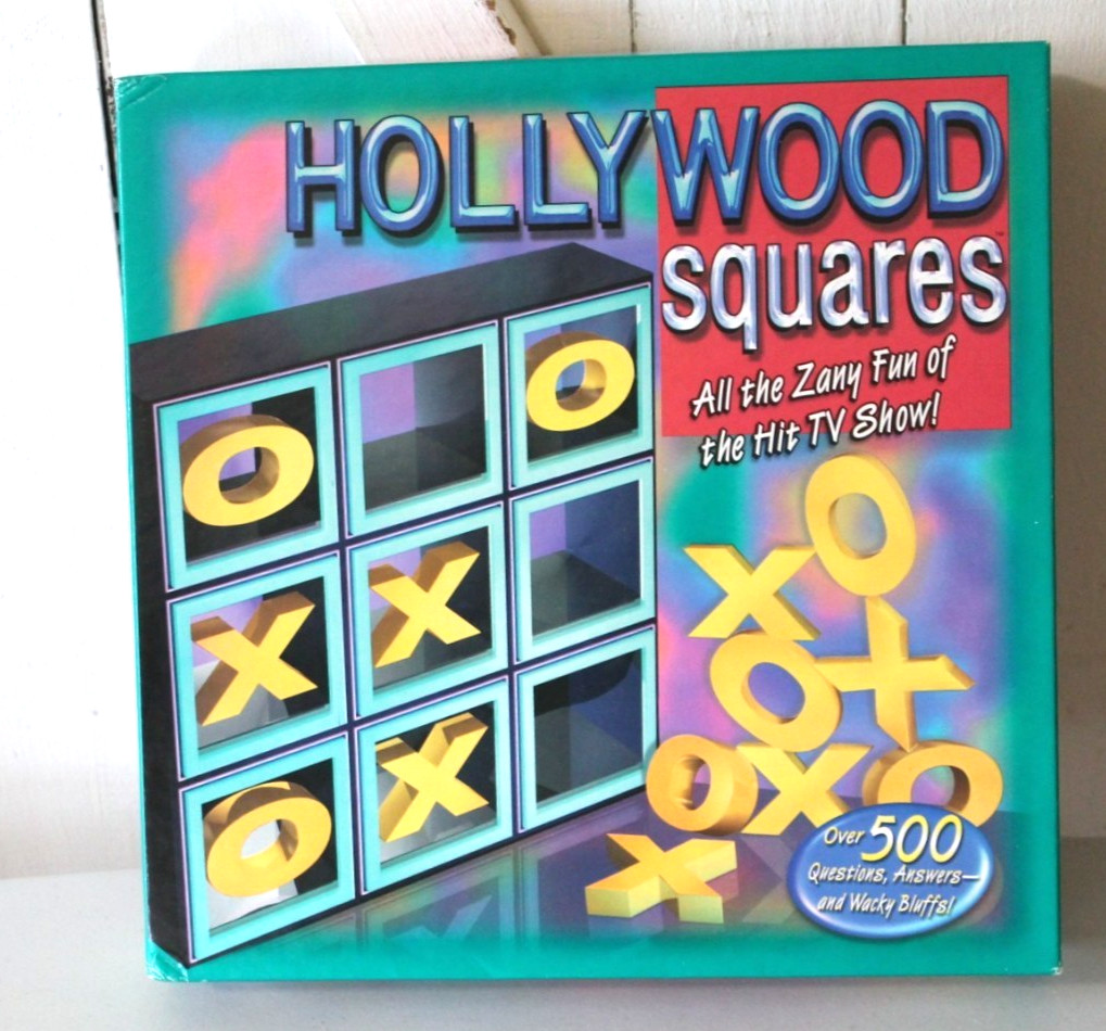 VTG NIB 1999 Hollywood Squares Board Game Parker Brothers New Hasbro USA