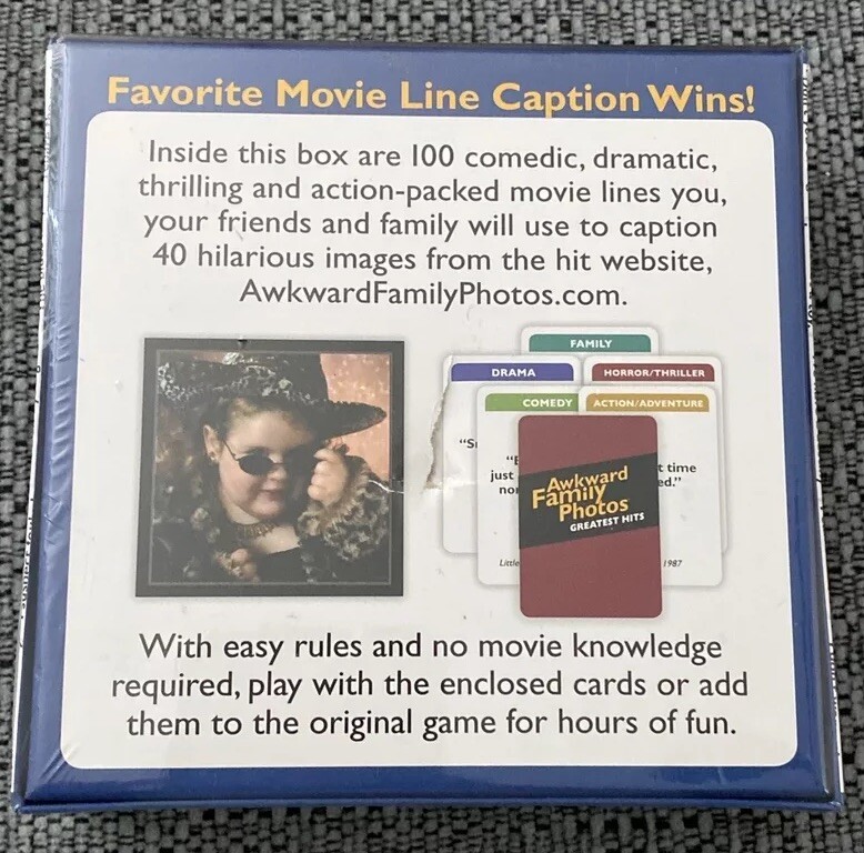 Awkward Family Photos Greatest Hits Expansion #1 Game, Brand New, Sealed