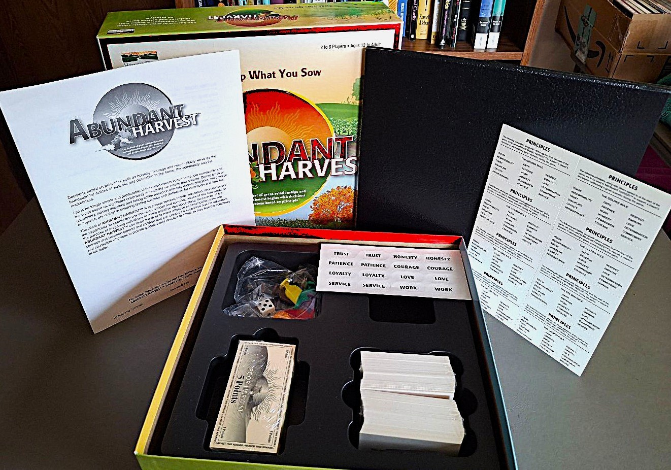 ABUNDANT HARVEST BOARD GAME, All parts brand new, factory-sealed FREE SHIPPING!