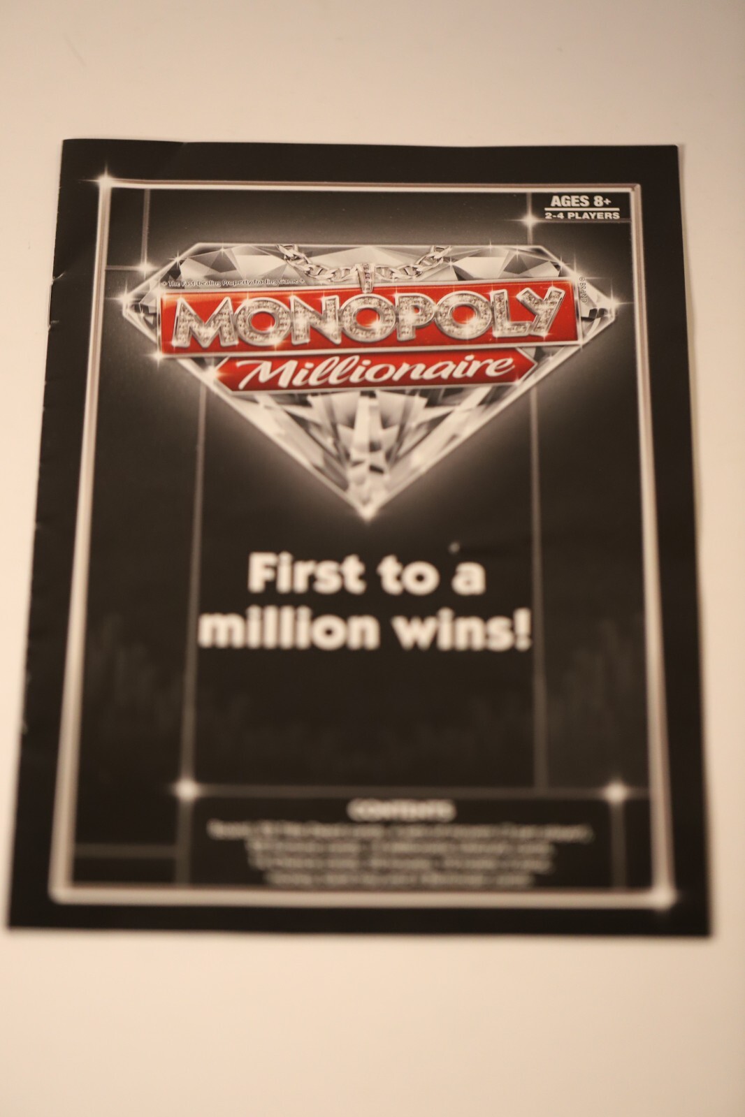 Monopoly: Millionaire Edition Board Game – First to a Million Wins Luxury Theme