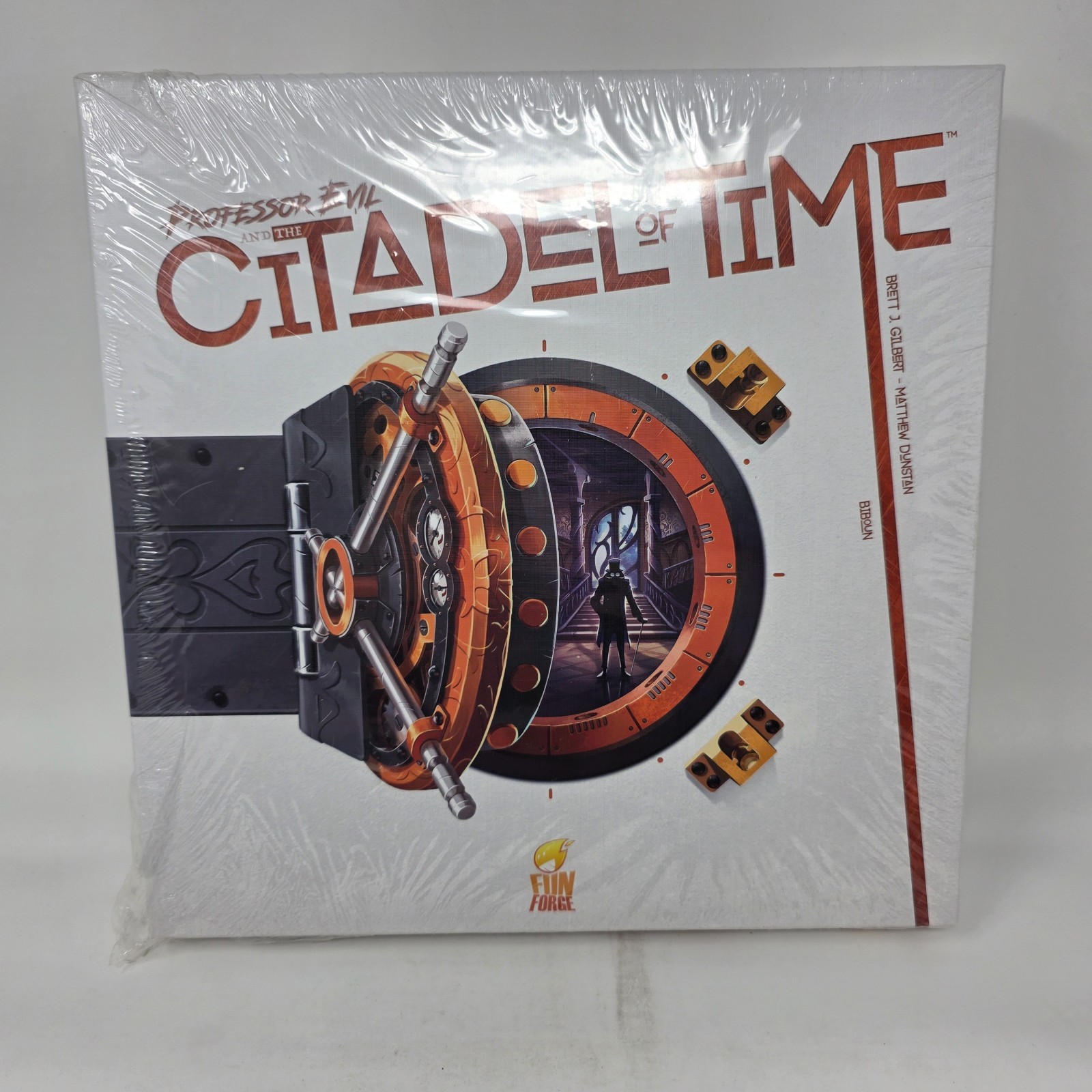 Professor Evil and The Citadel of Time Fun Forge 2017 Sealed Wrapping Has Flaws