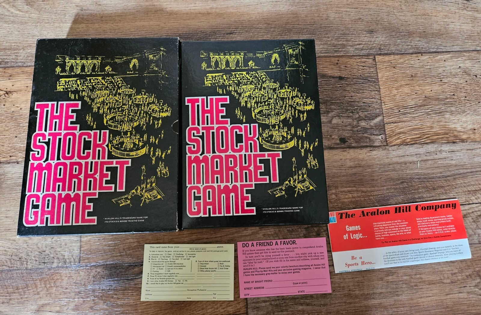 The Stock Market Game, by the Avalon Hill Game Company