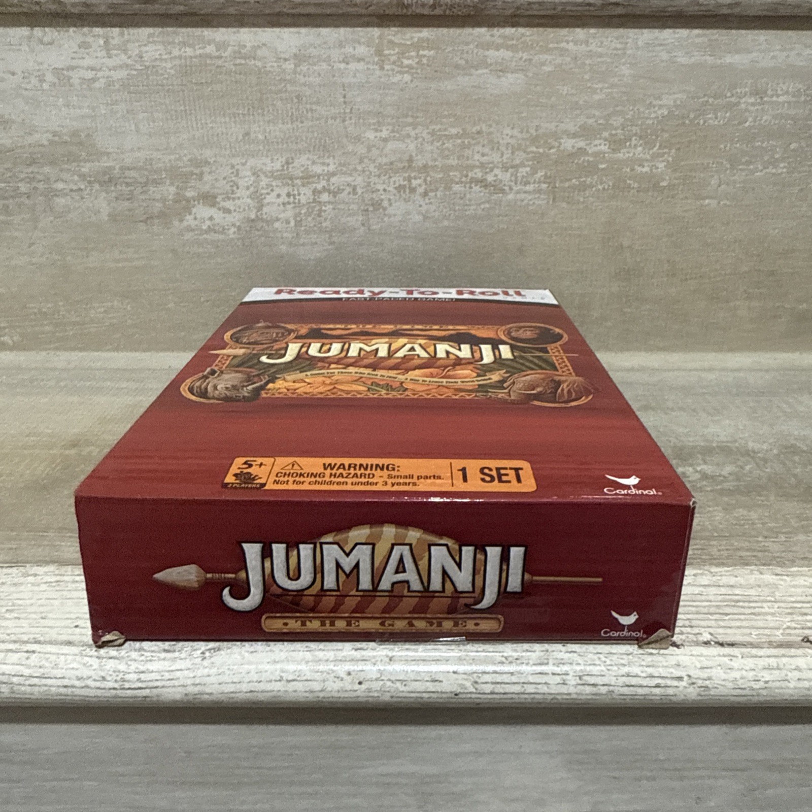 Jumanji Ready To Roll Games Age 5+ Fast Paced Game by Cardinal Travel Size