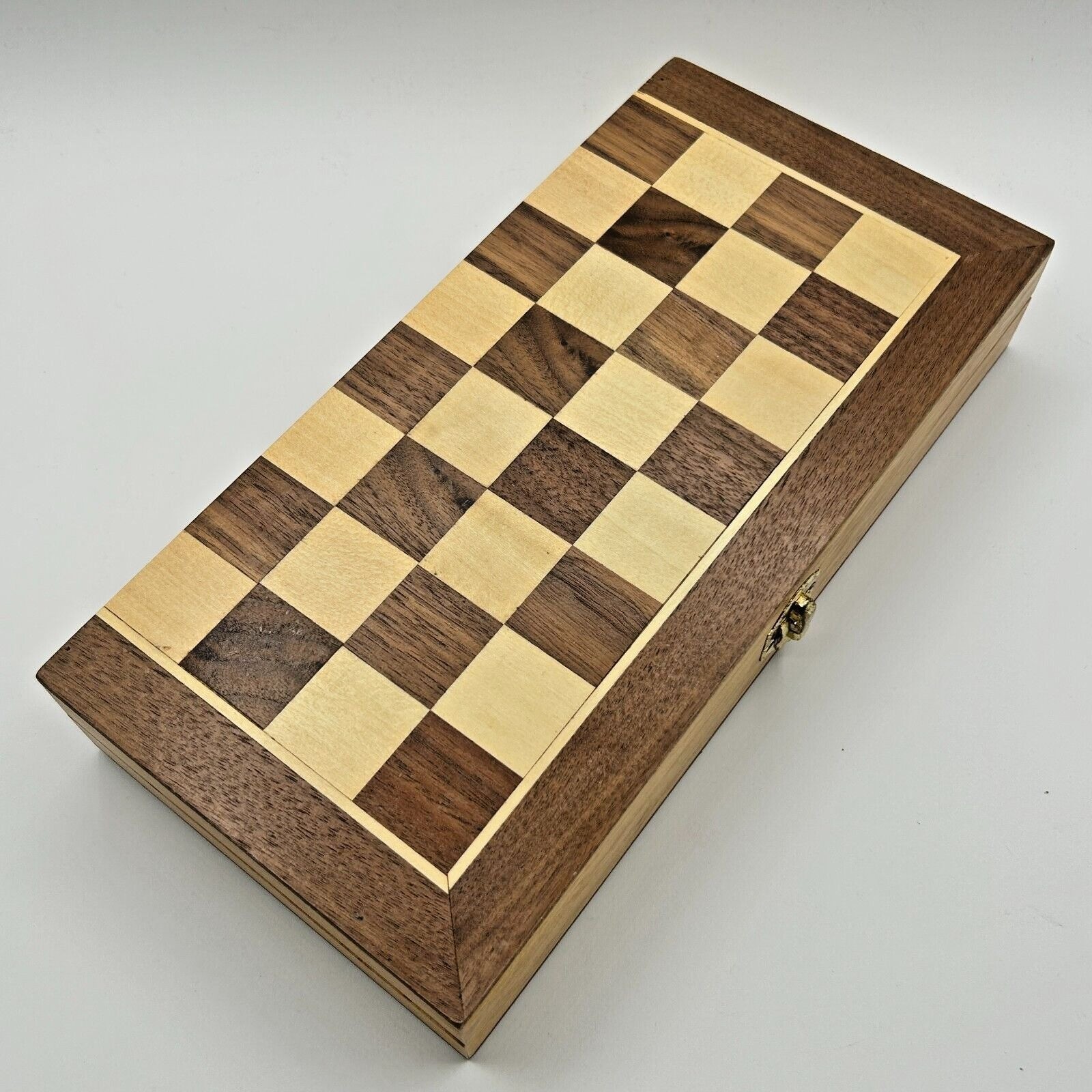 House Of Marbles Folding Wooden Chess Set With Storage Box