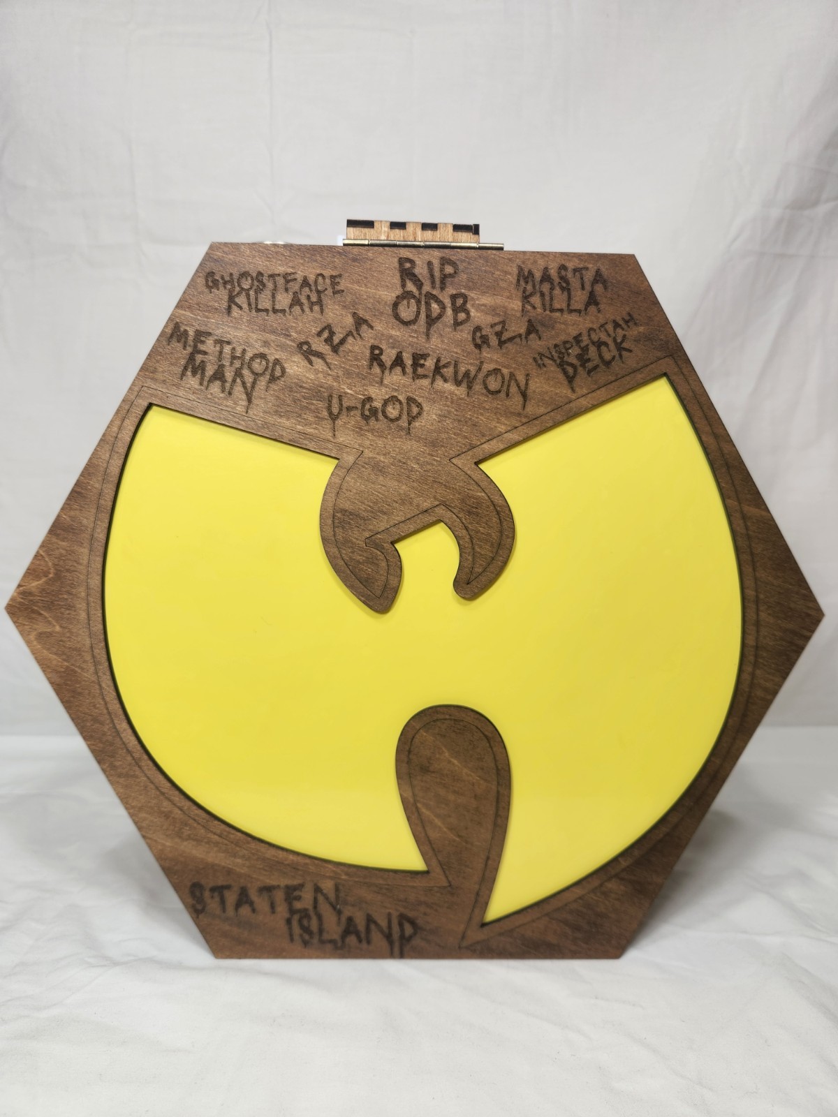3 Piece Wu-Tang Clan Monopoly Display Case (READ DESCRIPTION DISPLAY CASE ONLY)