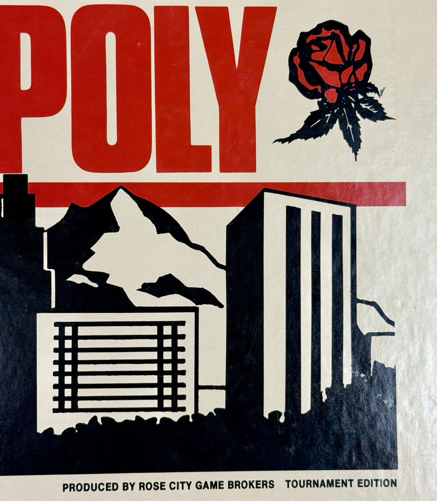 Vintage Portlandopoly ’88 Tournament Edition Board Game – Portland Oregon RARE