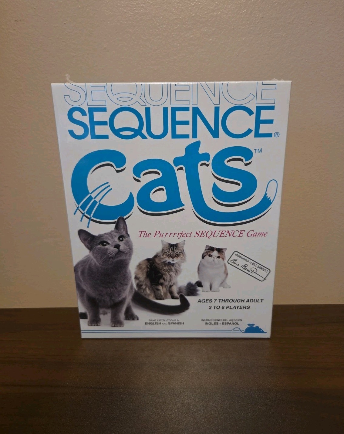 Brand New Sealed Sequence Cats Jax Board Game – 2 To 6 Players – 2013