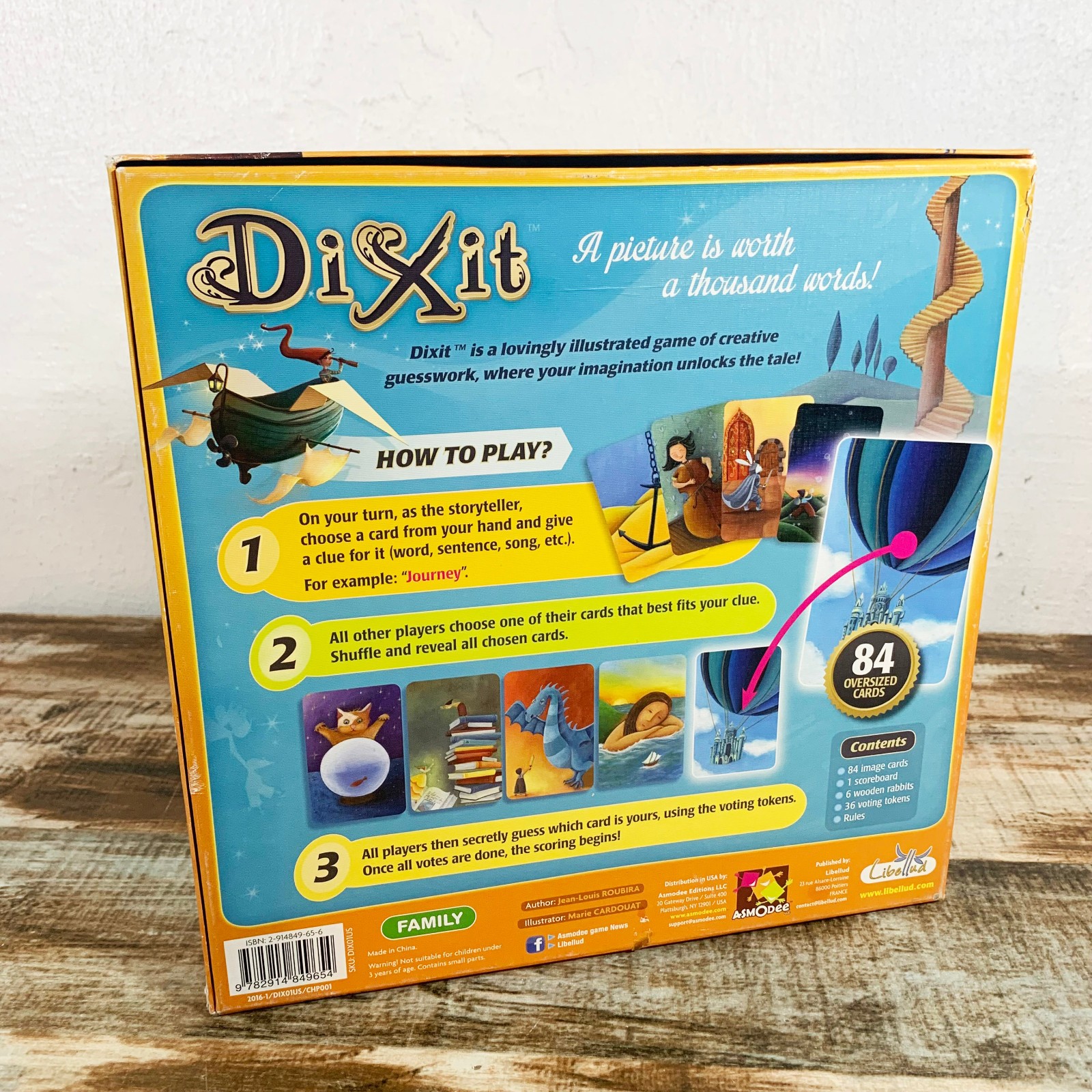 Dixit Board Game – 100% Complete – Asmodee Libellud