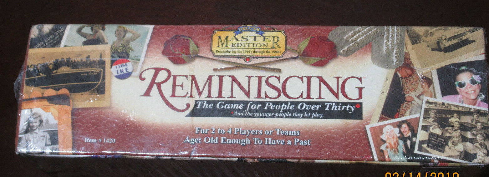 New Sealed “Reminiscing” Deluxe Master Edition by TDC Games 1998 Edition #1420 M