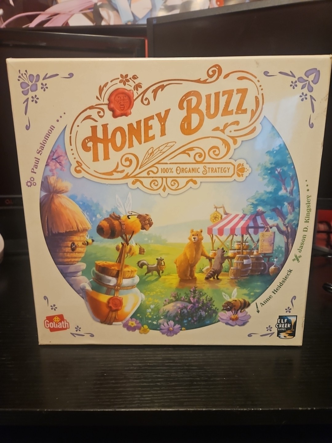 Goliath Honey Buzz 100% Organic Strategy Board Game Age 10+ Players 1 to 4 NEW