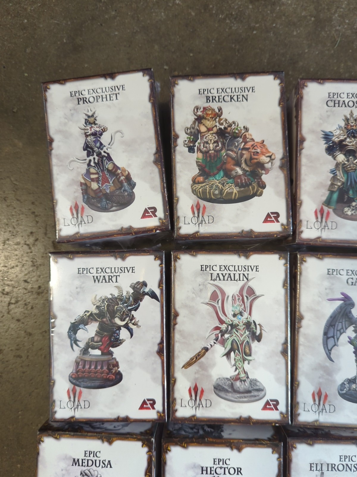 Lot Of 14 Archon Studio Board Games LOAD (Kickstarter Exclusive) SW (New) M33
