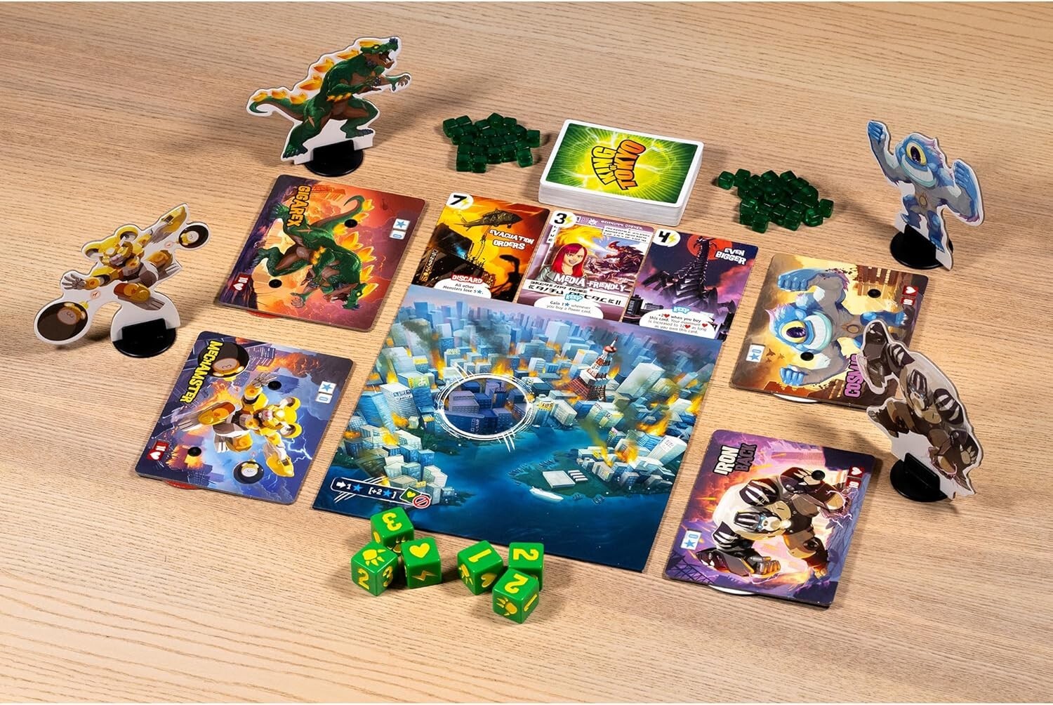 Origins King Of Tokyo Board Game Iello Games New Monsters Intro Simplified 70183
