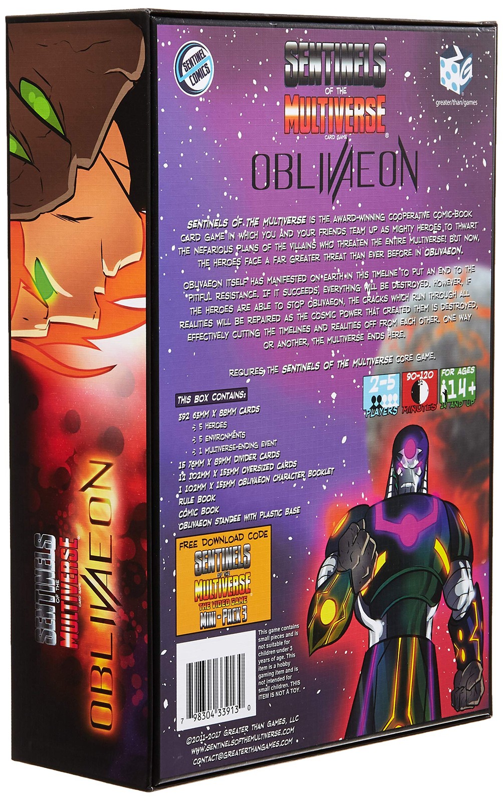 Greater Than Games | Sentinels of The Multiverse: Oblivaeon (Enhanced Edition) |