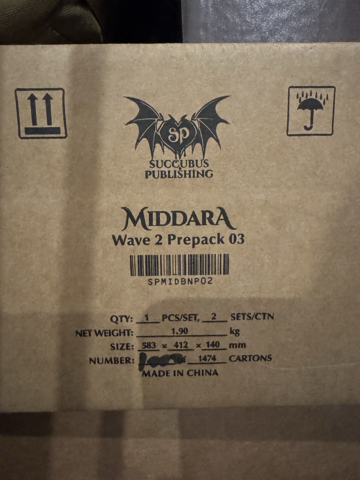 Succubus Publishing Middara Token Upgrade Pack & Sylvia Expansion