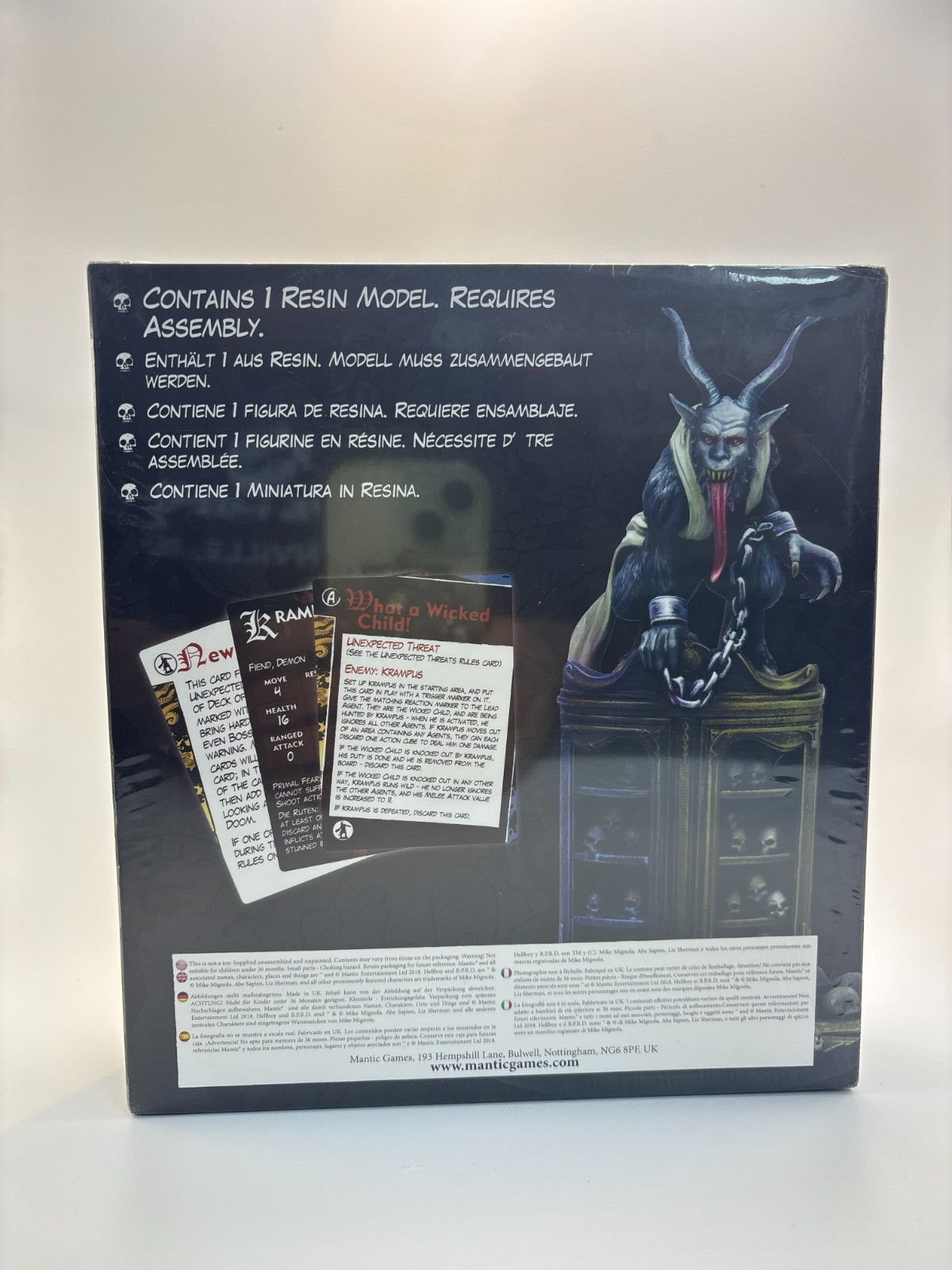 Hellboy The Board Game – Krampus Limited Edition SEALED BRAND NEW