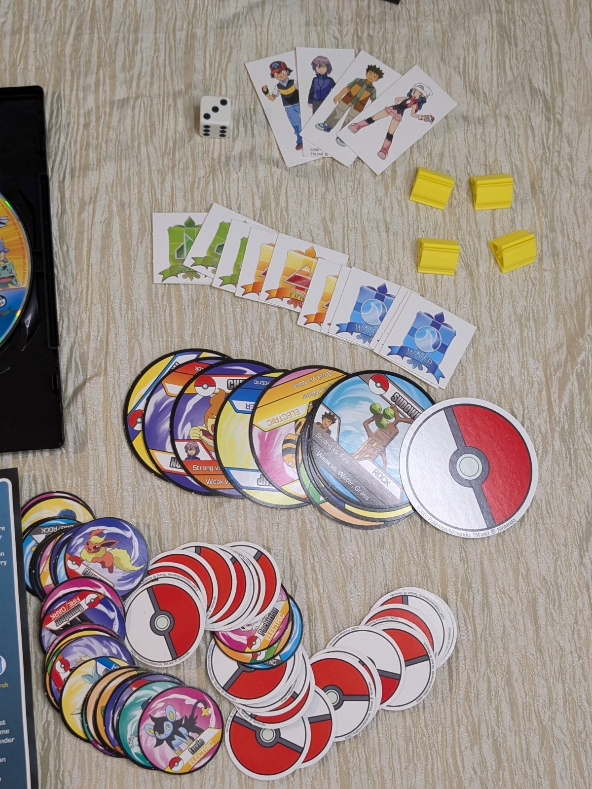 POKEMON Champion Island Board Game Discs (-2mini disc) DVD 2007 Complete Snap TV