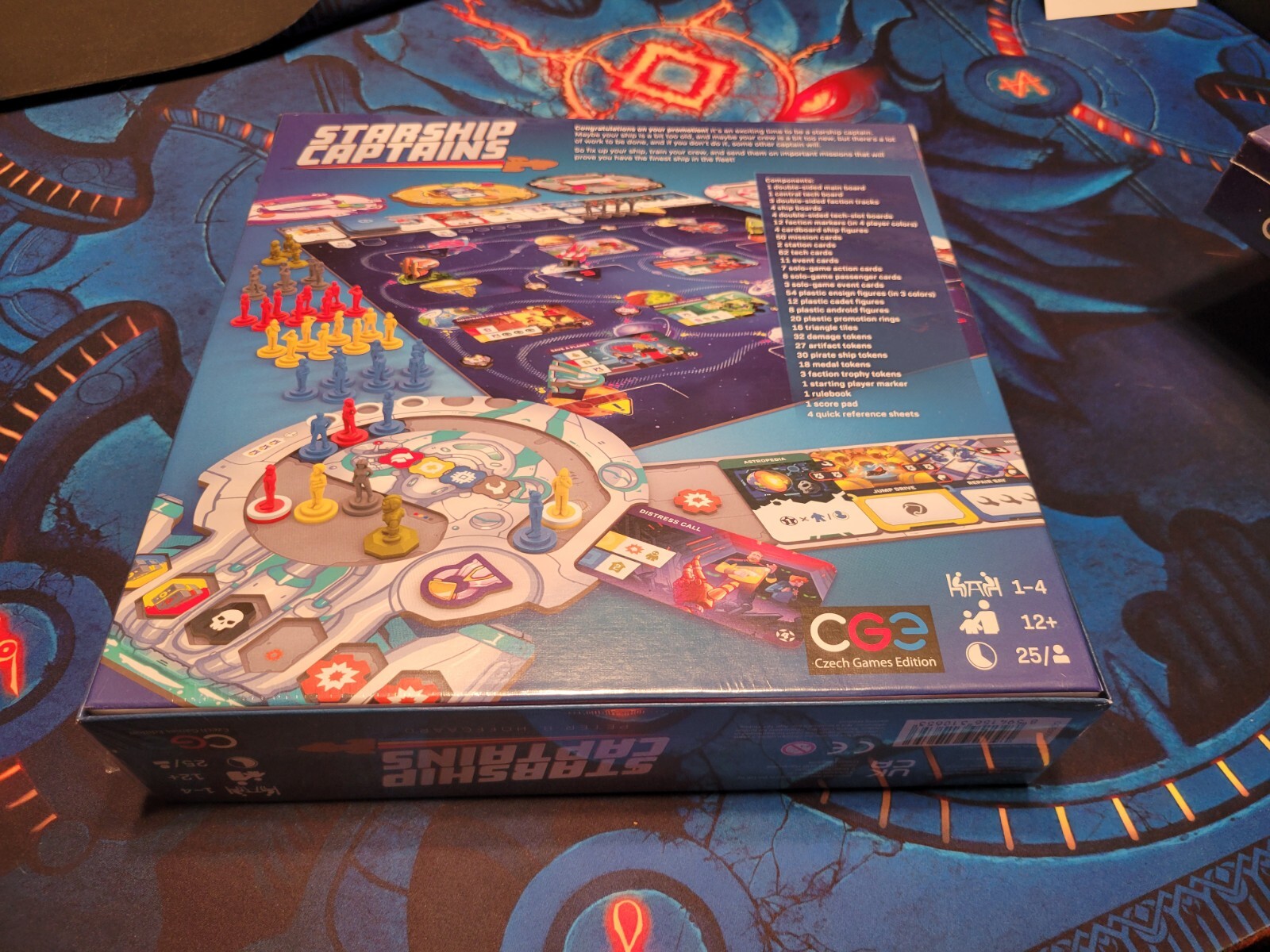 Starship Captains Board Game – NEW Sealed – CGE Czech Games Edition – free ship!