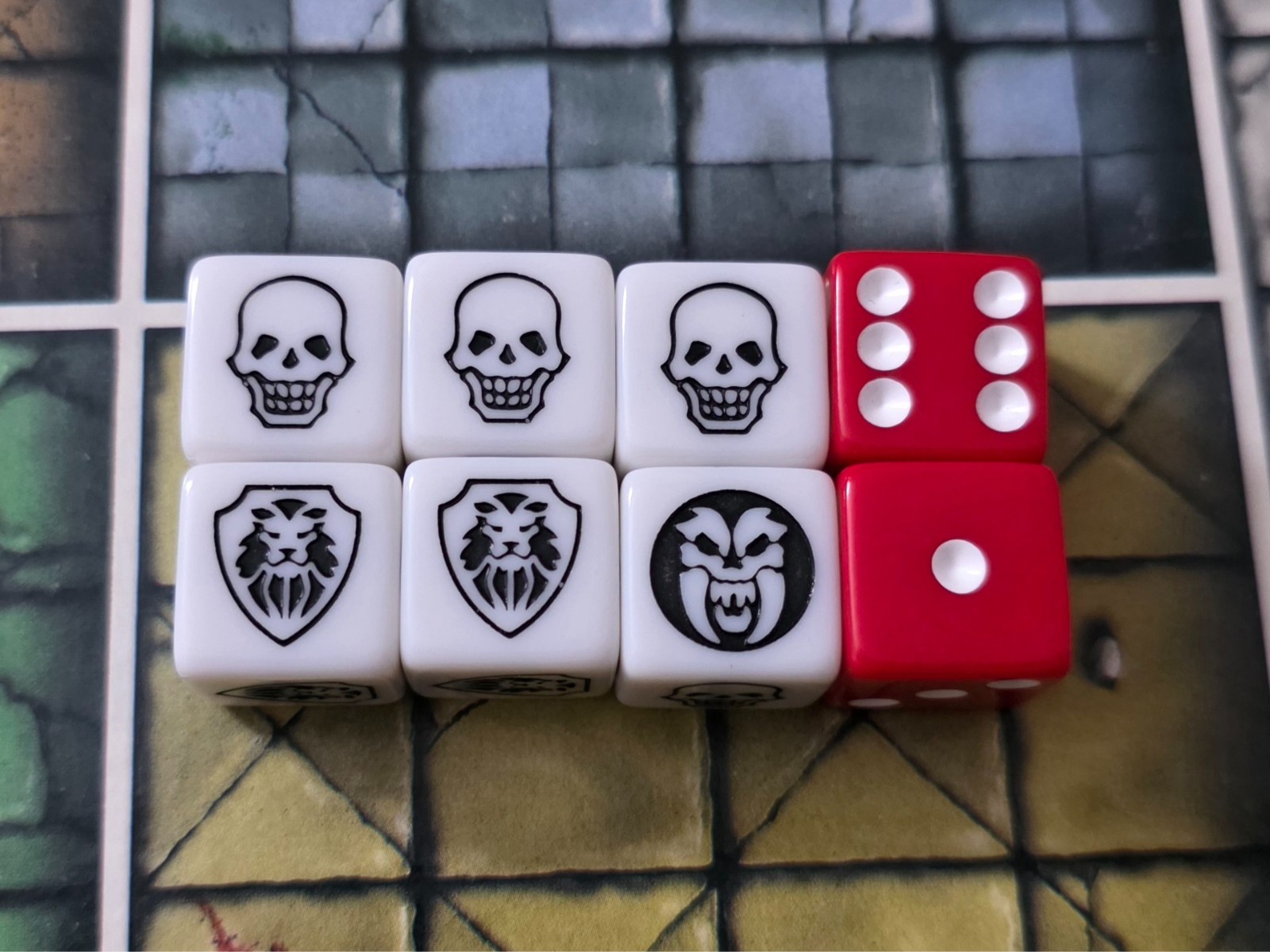 HeroQuest Complete Dice Set – Avalon Hill Hasbro – Hero Quest – NEW