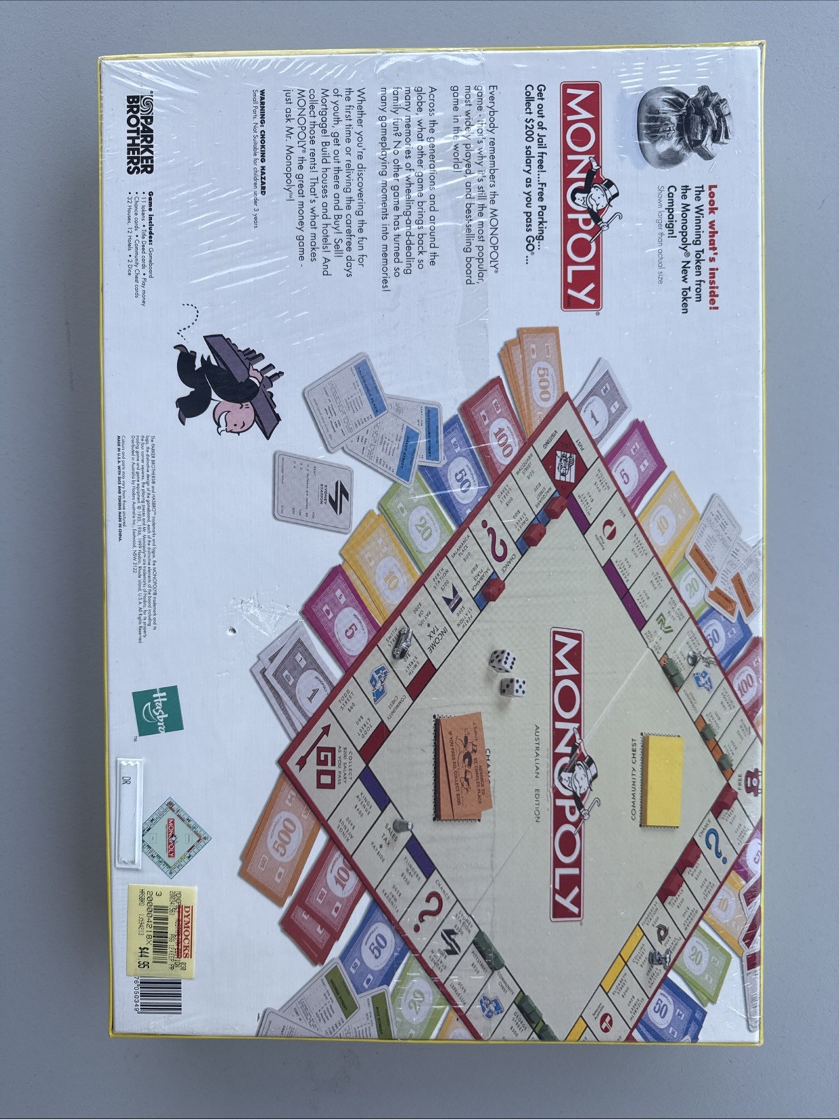 1992 Monopoly Australian Edition Complete With Koala Bear Token Australia NEW!