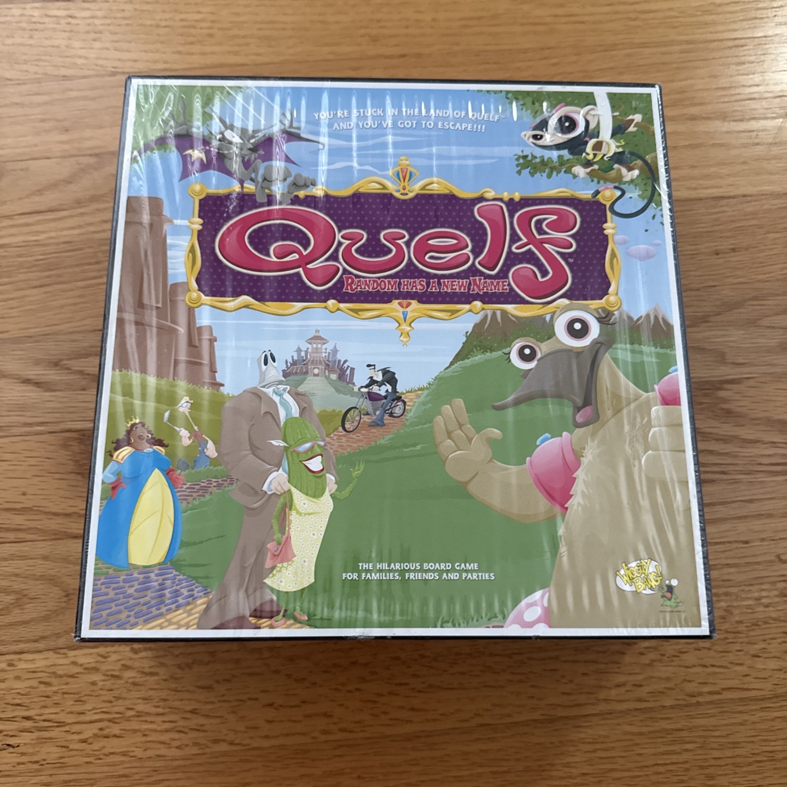 Quelf Random Has A New Name Game from Wiggity Bang 2005 Excellent condition