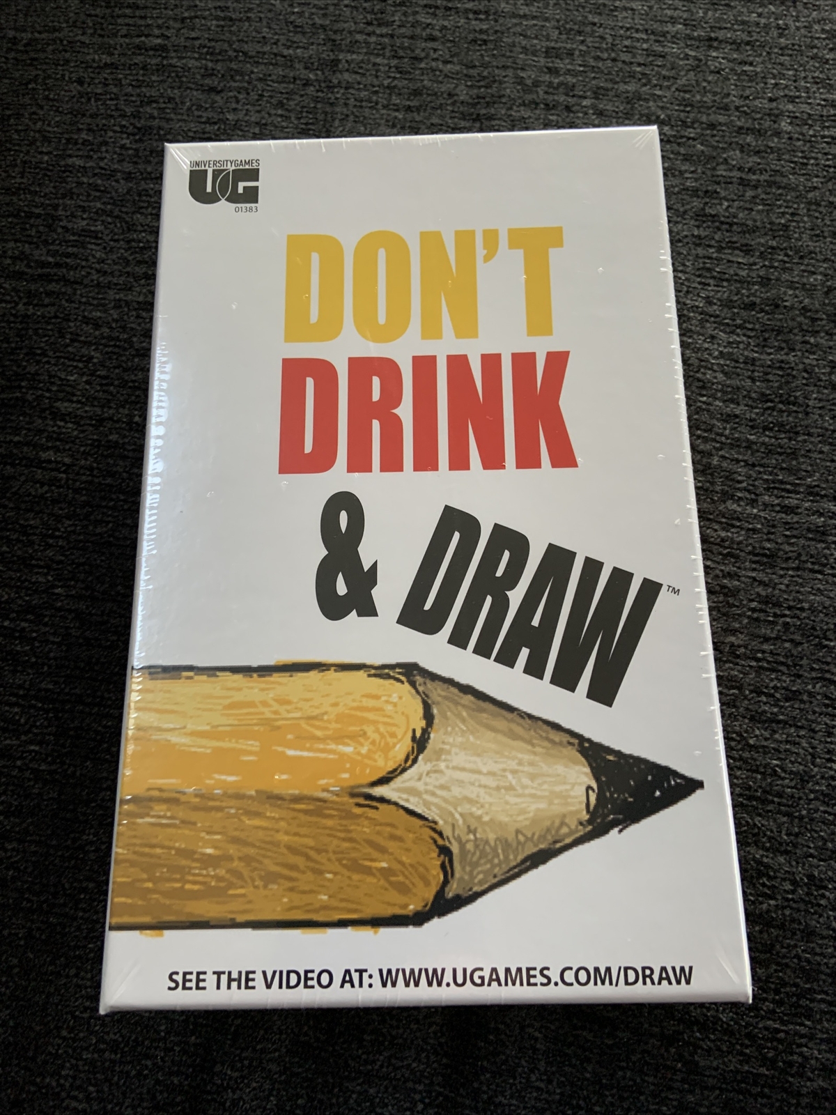 University Games Don’t Drink and Draw NEW Sealed Age 21+