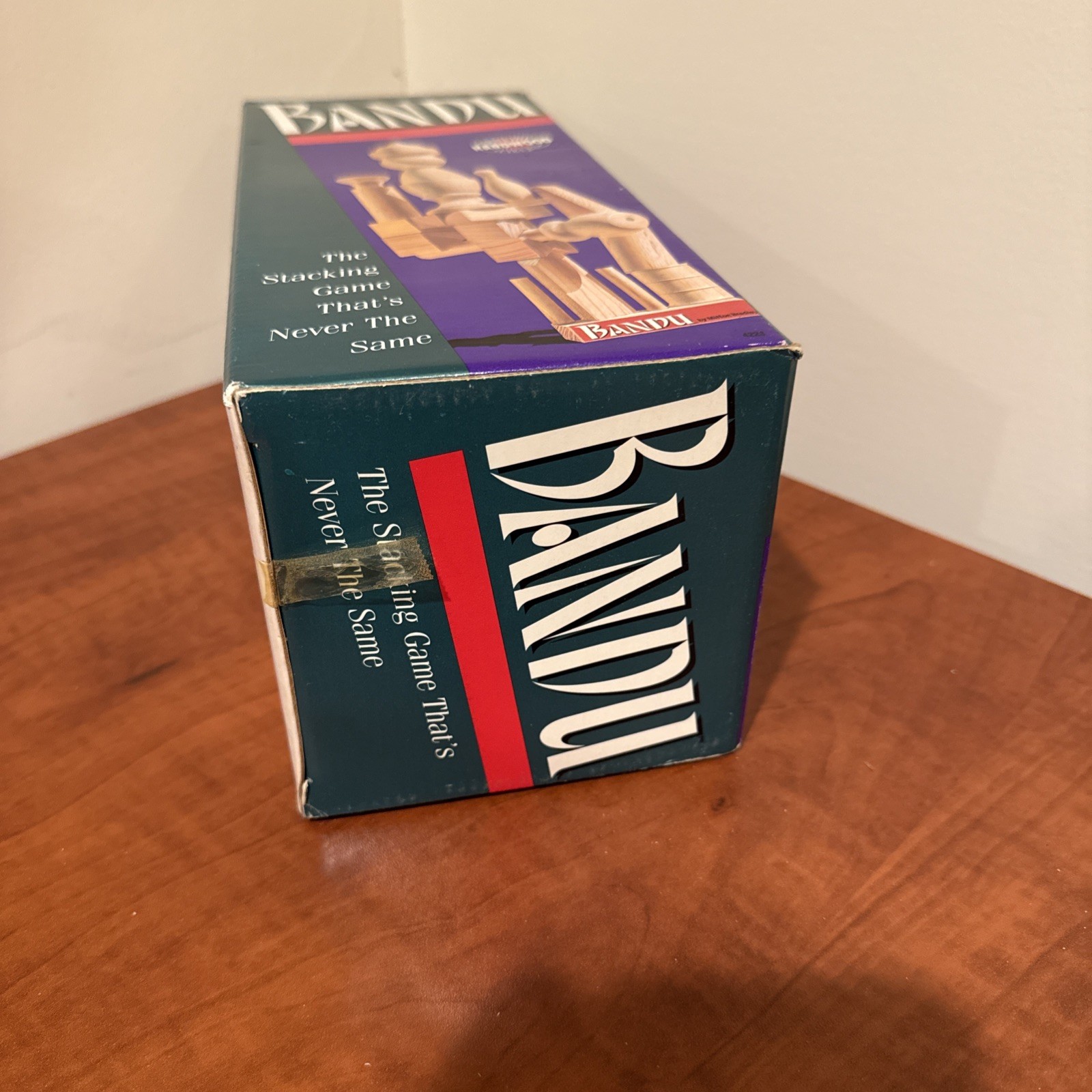 Bandu 1991 Board Game 100% Complete & Opened All Pieces with Box