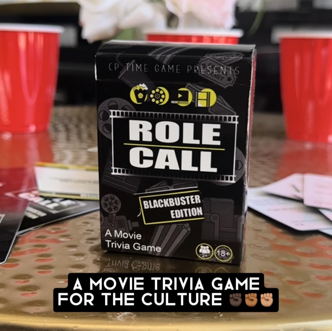 Role Call: Blackbuster Edition – Movie Trivia Game for Adults, Black Culture …