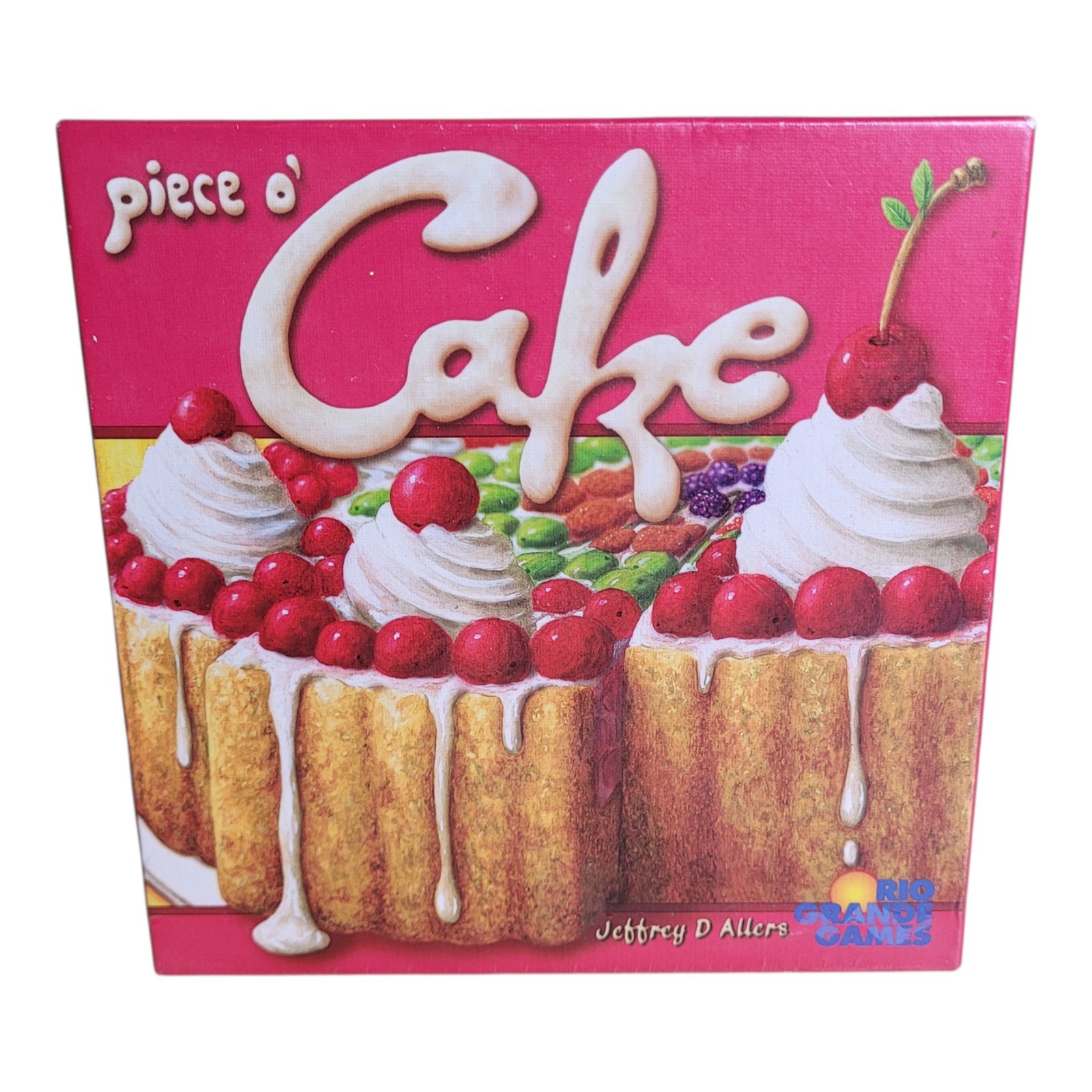 Piece O Cake Board Game Rio Grande Games Jeffrey D Allers Sealed New Complete