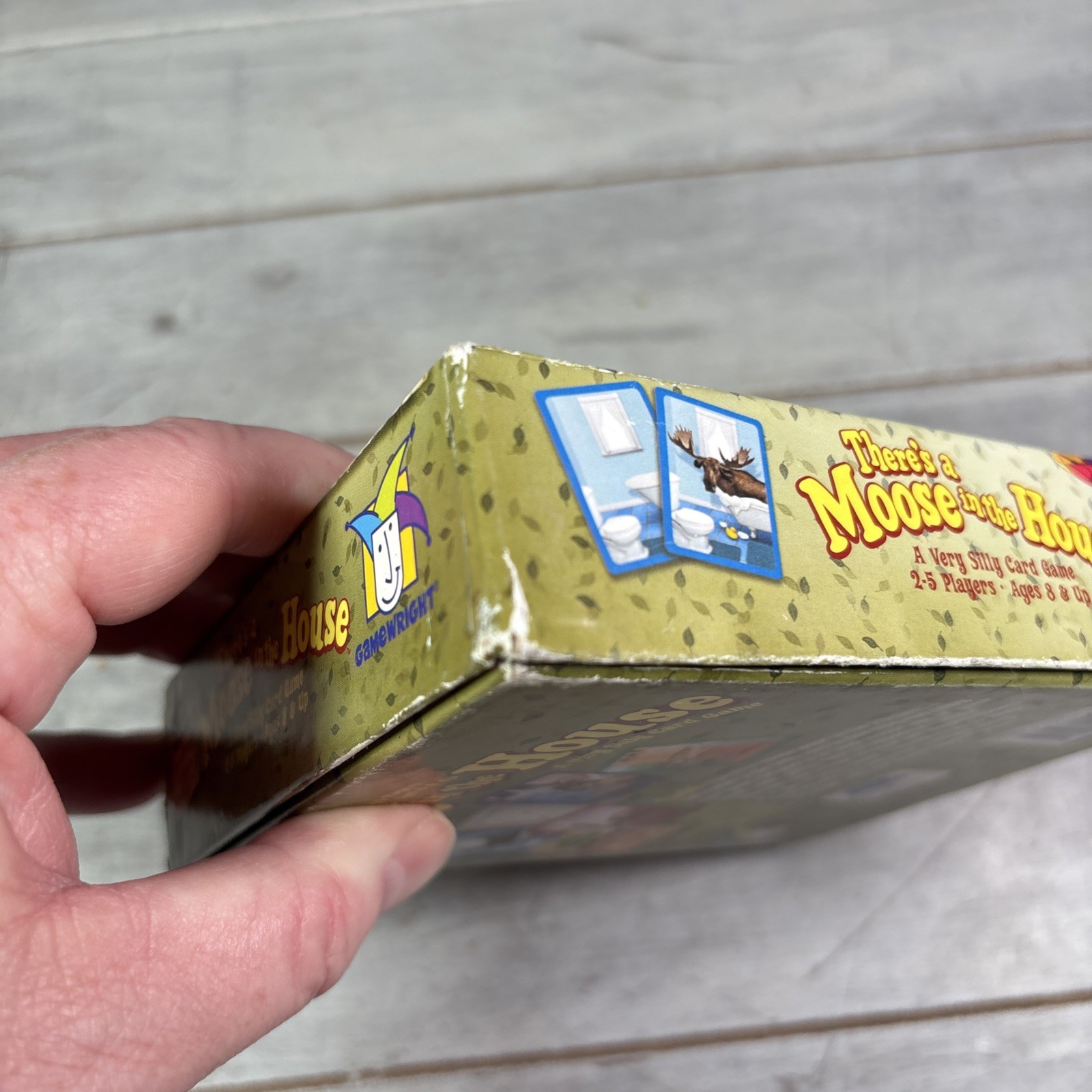 There’s a Moose in the House Card Game Gamewright Kids Learn Matching Creativity