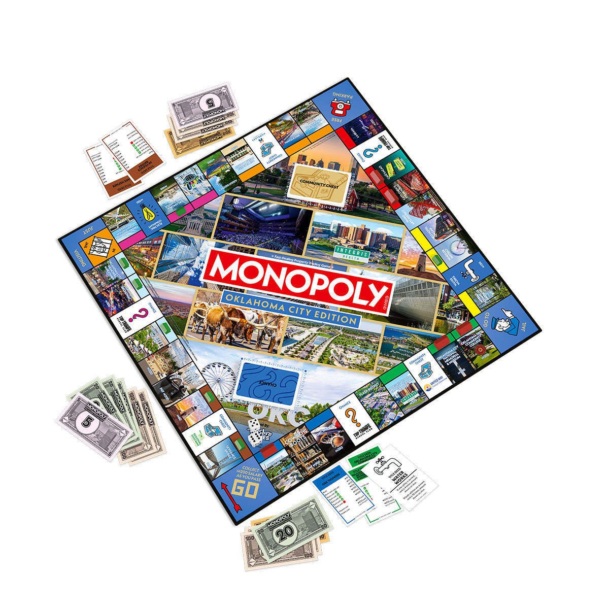 Monopoly Oklahoma City OK Board Game 2026 Edition USA – New & Sealed