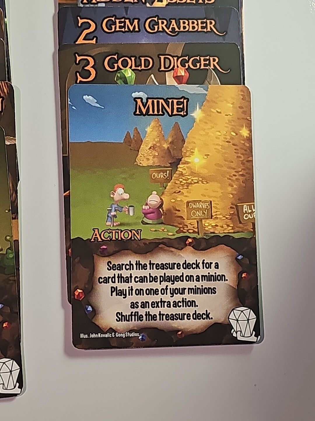 Smash Up DWARVES Faction Pack – Alderac Entertainment Group REPLACEMENT SET