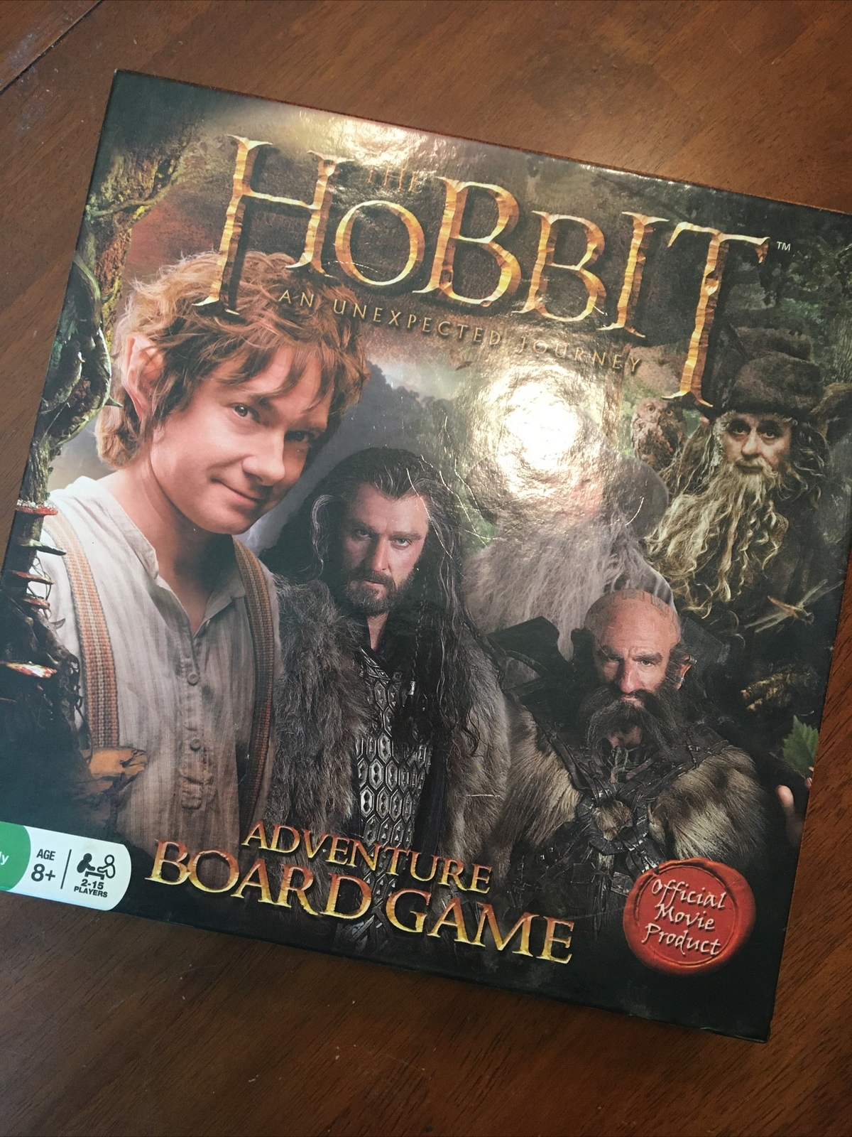 The Hobbit An Unexpected Journey Adventure Board Game Pressman Games