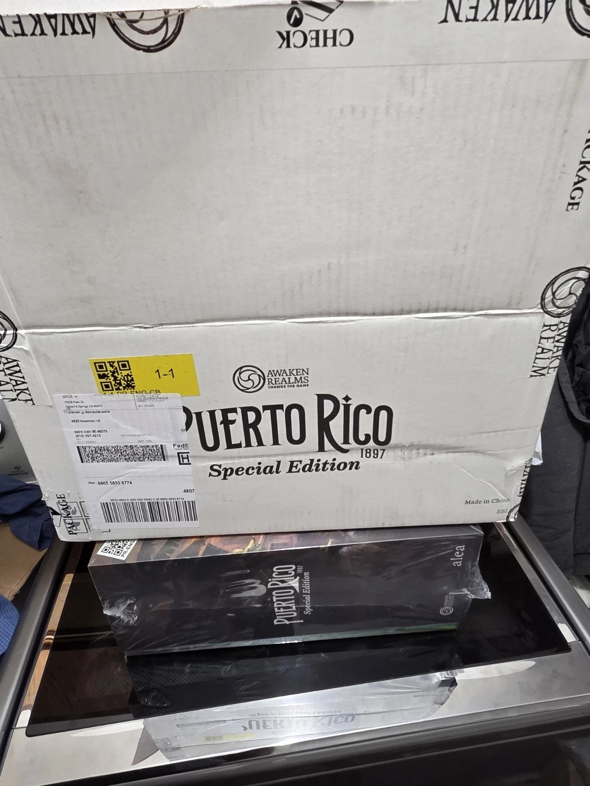 Puerto Rico 1897 Special Edition – Kickerstarter – NEW IN SHRINK – FREE SHIPPING