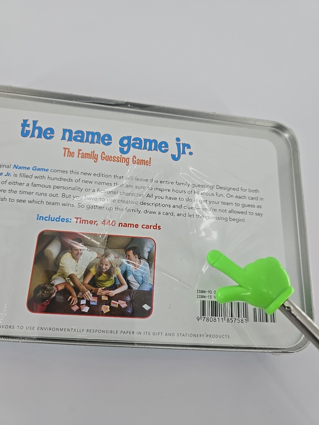 SEALED NEW! The Name Game Jr. – The Family Guessing Game! Stephen Crystal 2007