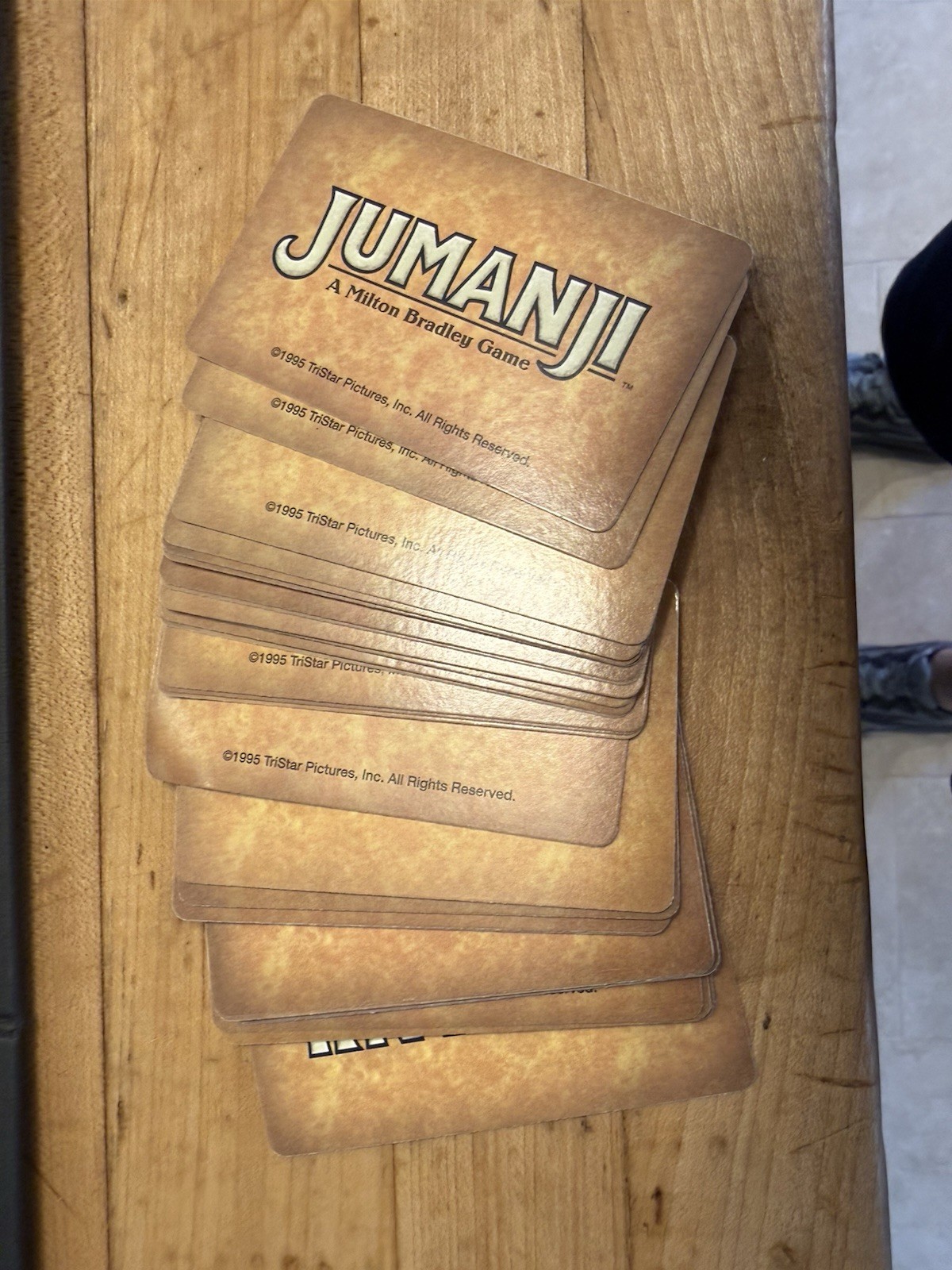 1995 Jumanji Board Game Milton Bradley 1995 Original Movie Edition