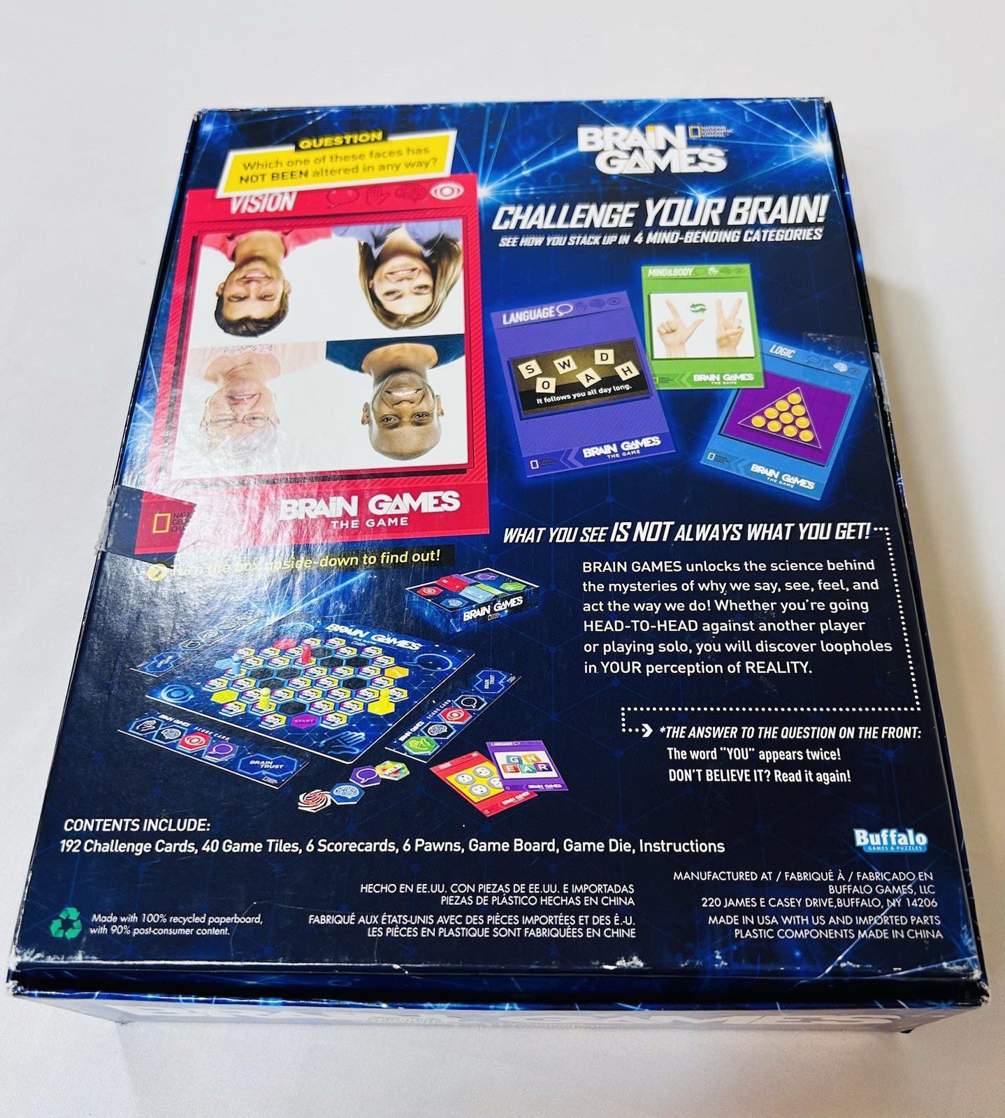 Brain Games The Game Based on the Emmy Nominated National Geographic Channel