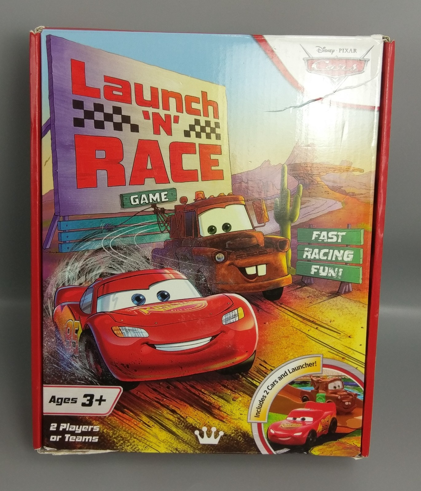 2023 Funko Games Disney Pixar Cars LAUNCH ‘N’ RACE GAME 99% Complete RARE HTF!