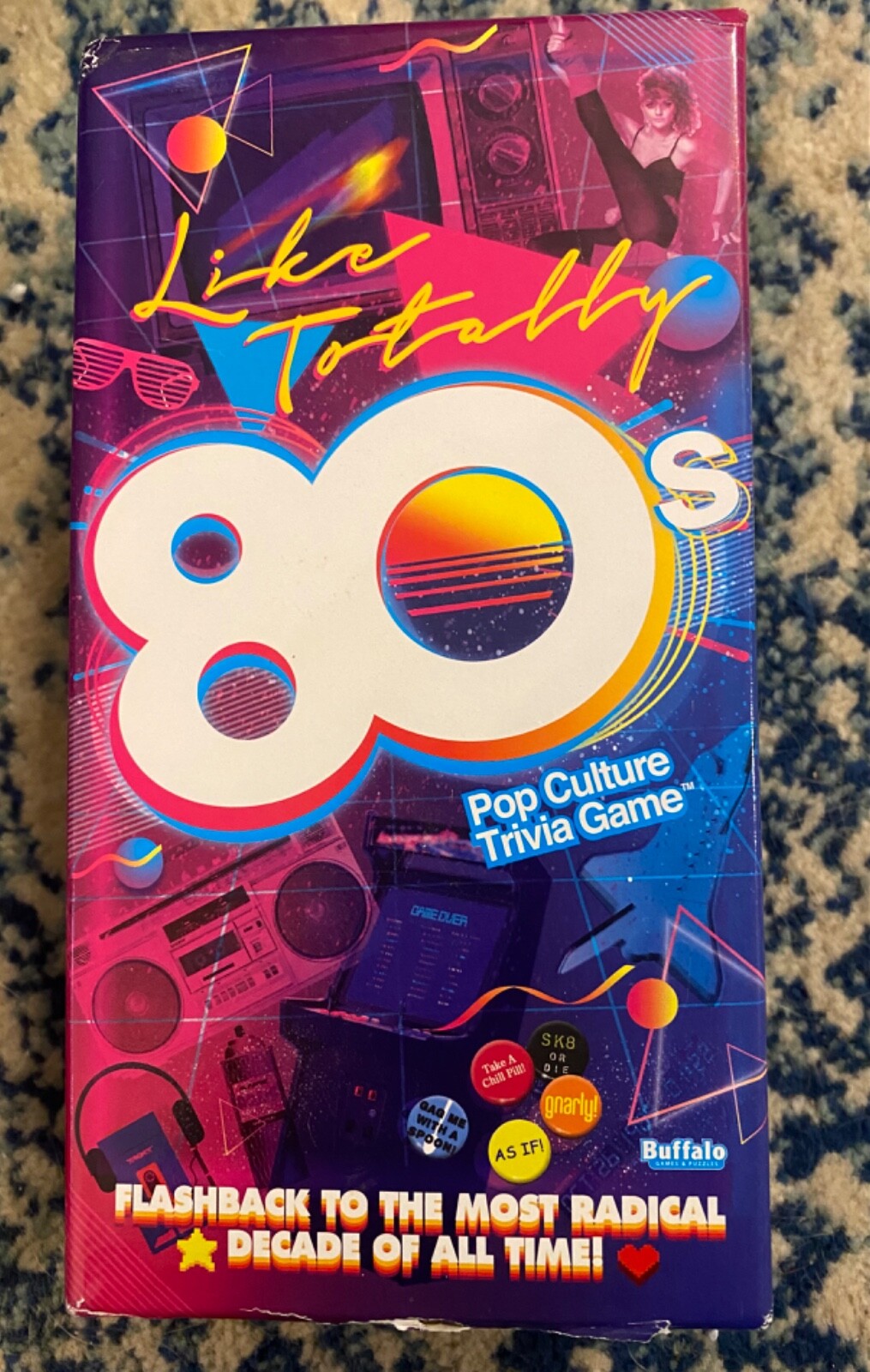 Like Totally 80’s – Pop Culture Trivia Game Ages 14 And Up, 3 Or More Players