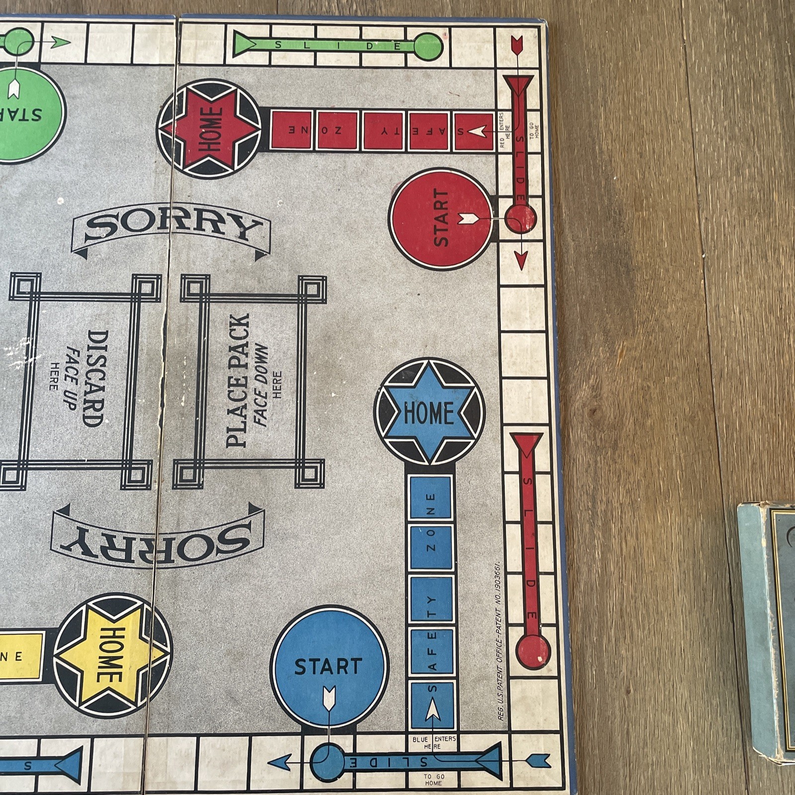 RARE 1930s Fashionable English Game SORRY! Complete Board Game Early Edition