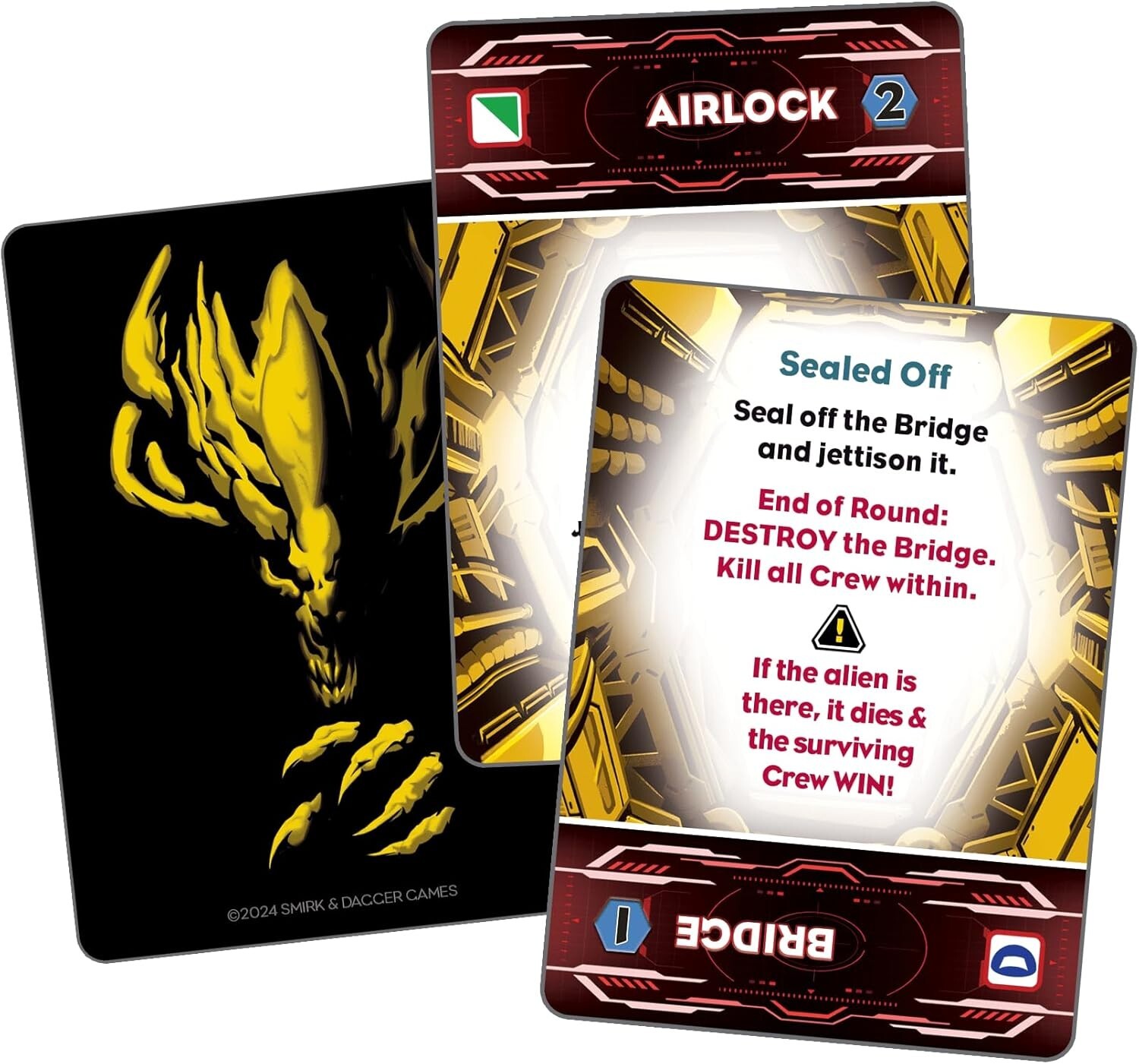 This Game Is Killer Alien On Board Card Game Smirk & Dagger Family Party Board