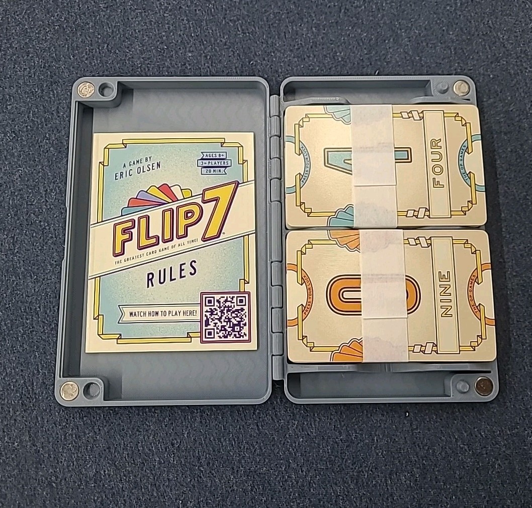 FLIP SEVEN storage solution – Custom Game Box Design Flip7