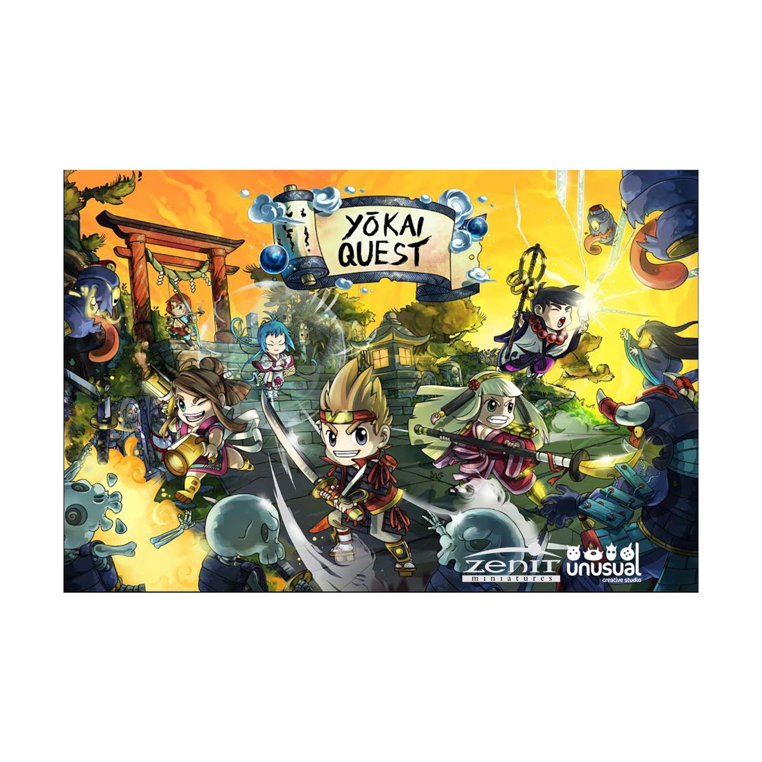 Zenit Board Game Yokai Quest Box Fair/NM