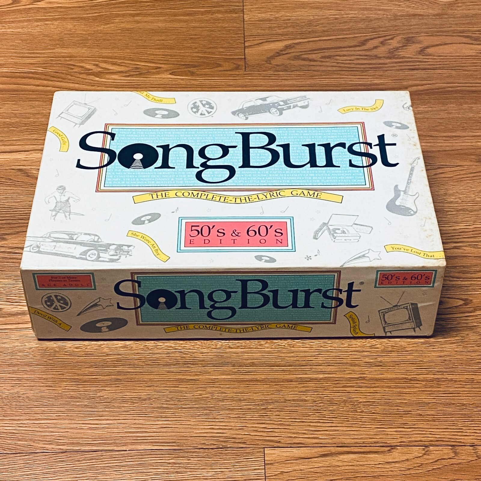 Songburst, The Complete-The-Lyric Game, 1950s & 60s Edition