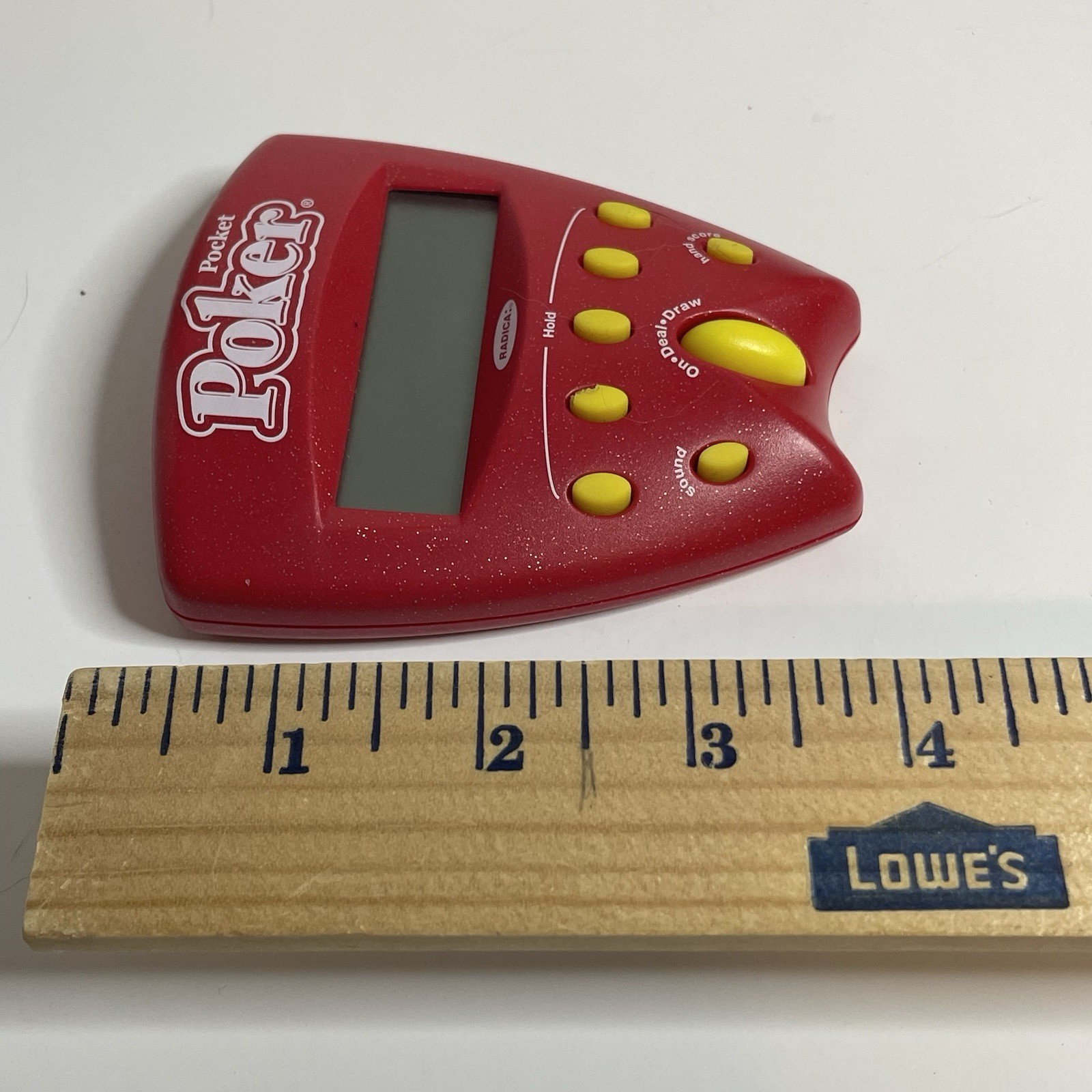 Radica Electronic Pocket Poker Tested Works 2002