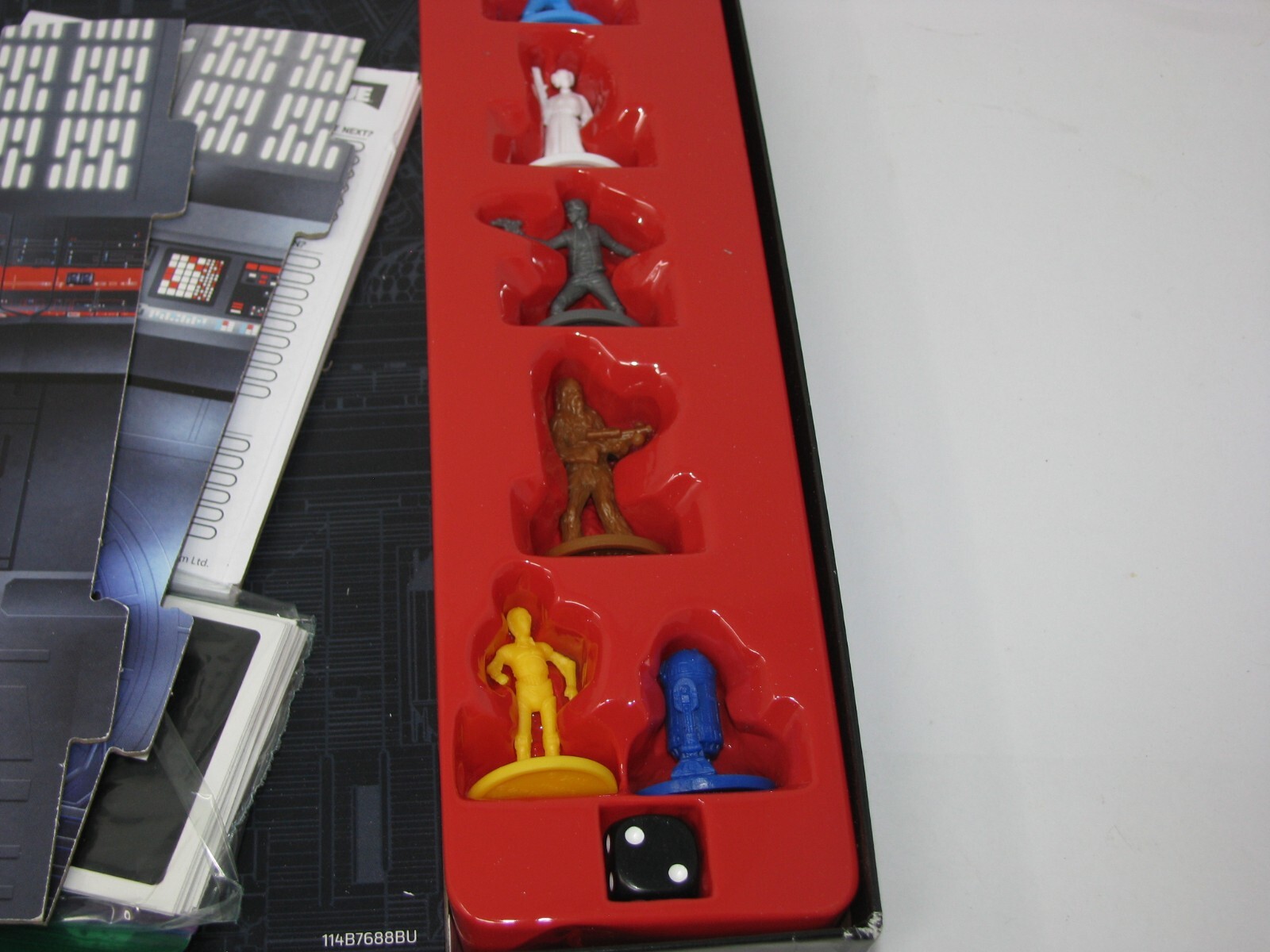 Hasbro Star Wars CLUE Family Board Game 2015 Complete