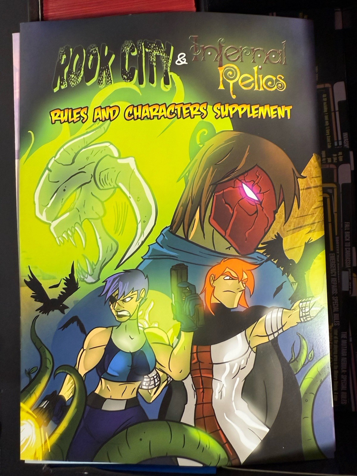 Sentinels of the Multiverse, Rook City & Infernal Relics + Vengeance Card Games